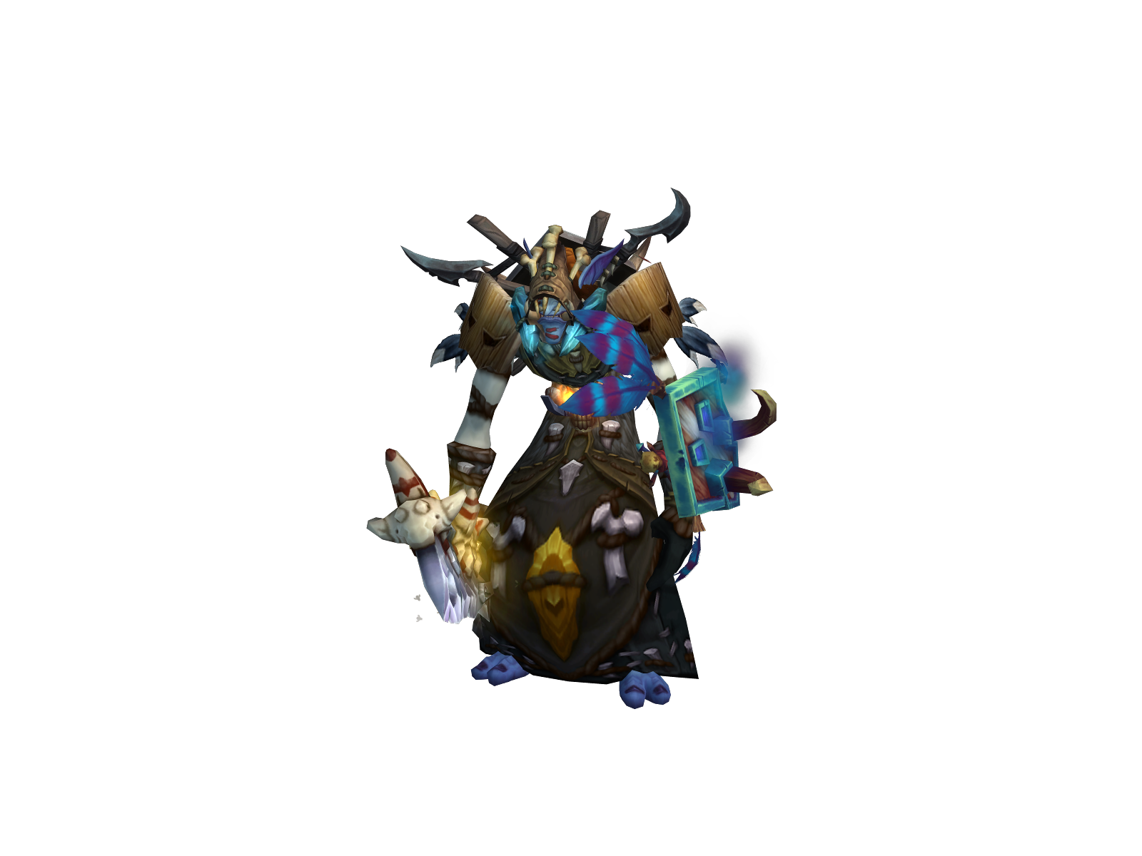 Samux 3D character render