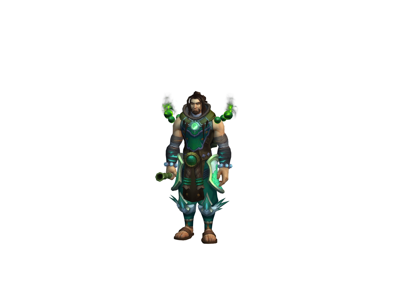 Mikelong 3D character render
