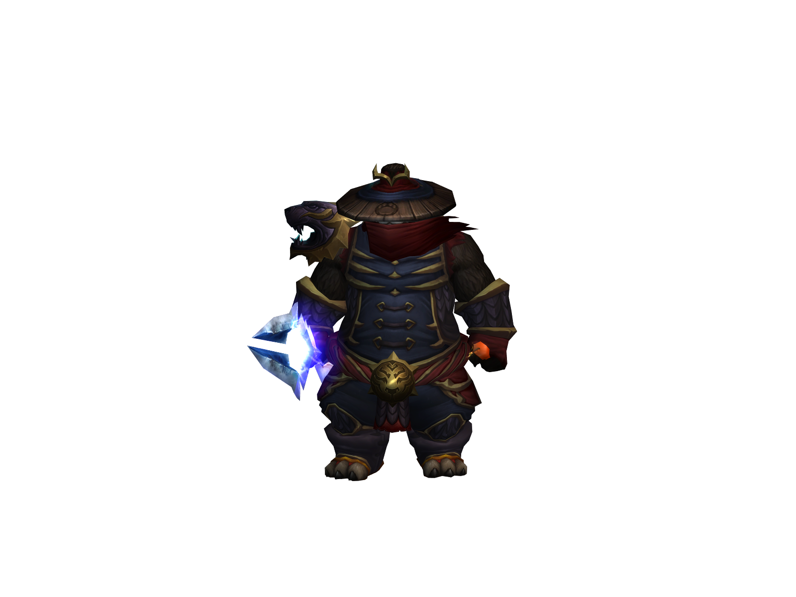 Pändero 3D character render