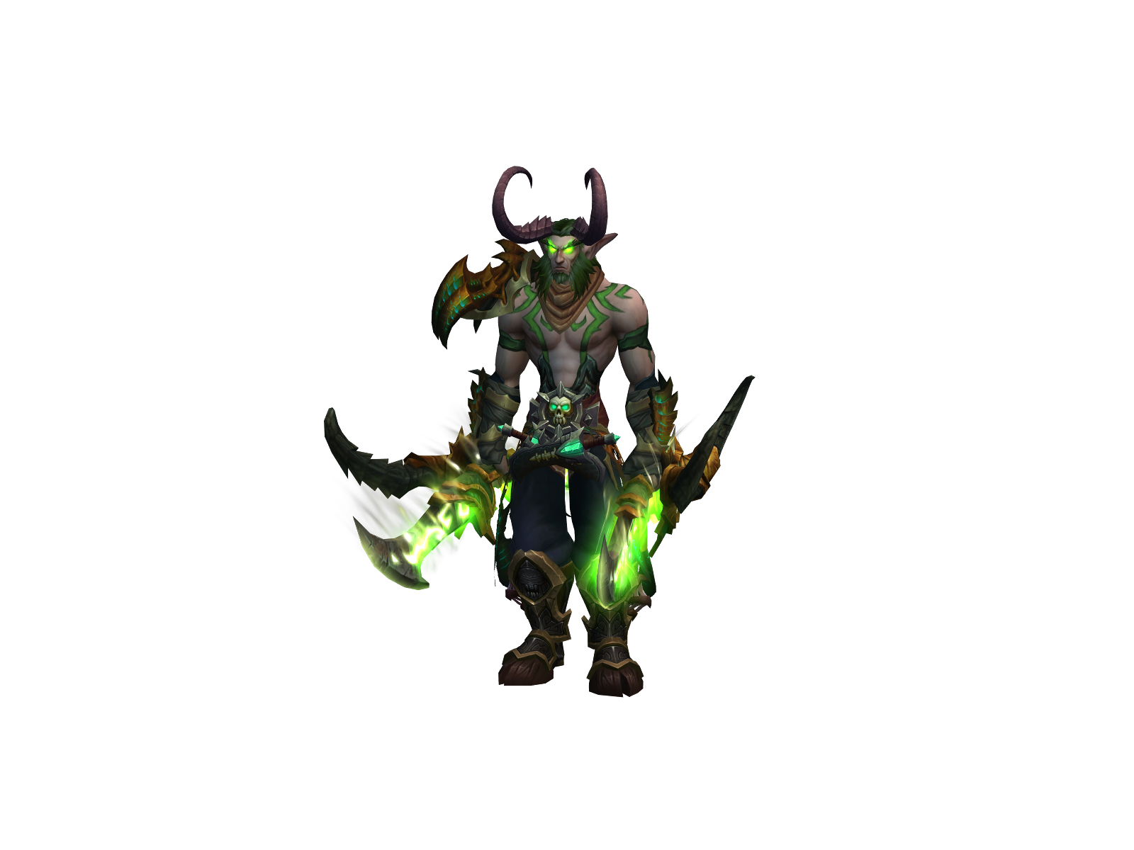Djevelbergen 3D character render