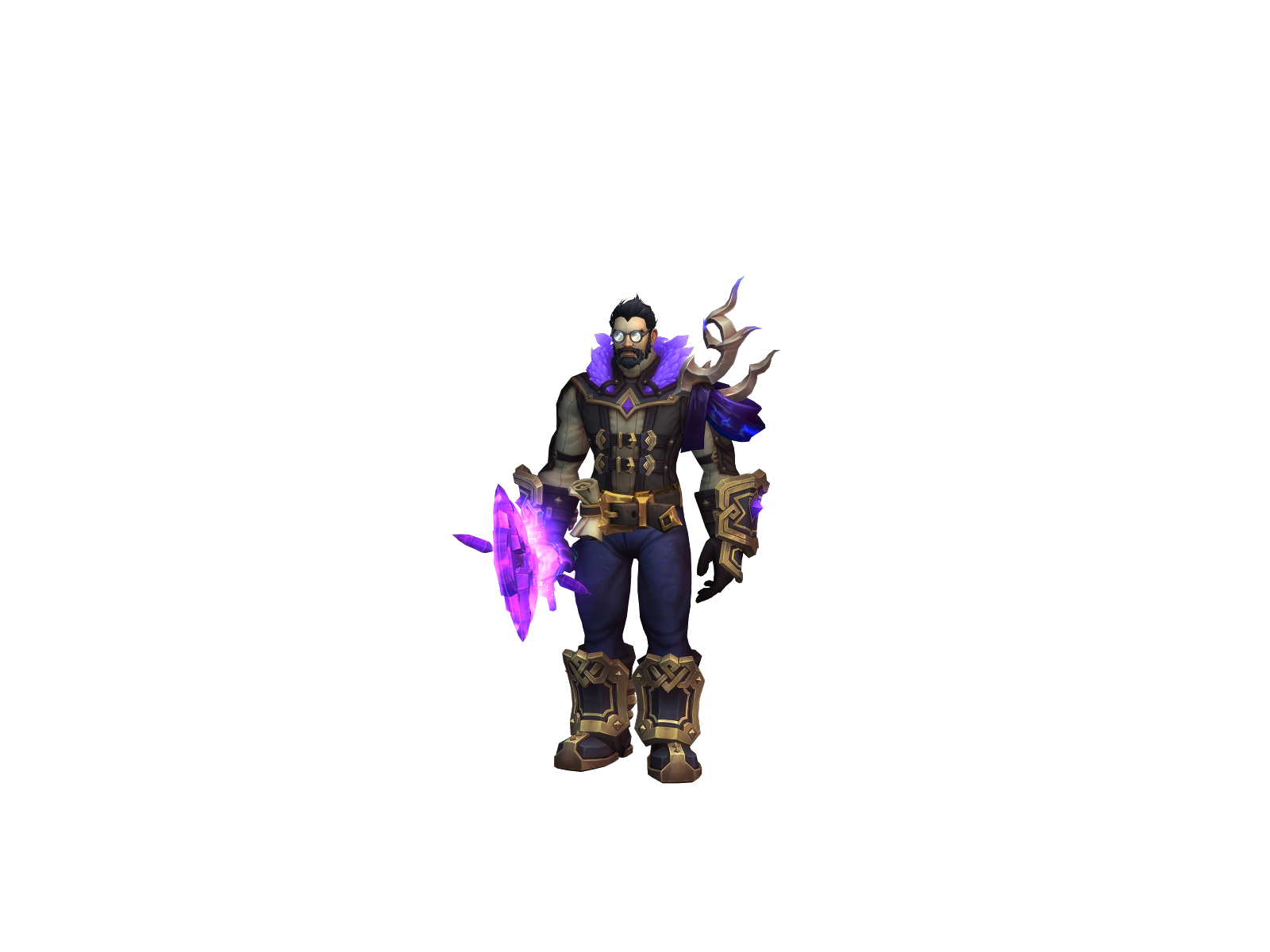 Cau 3D character render