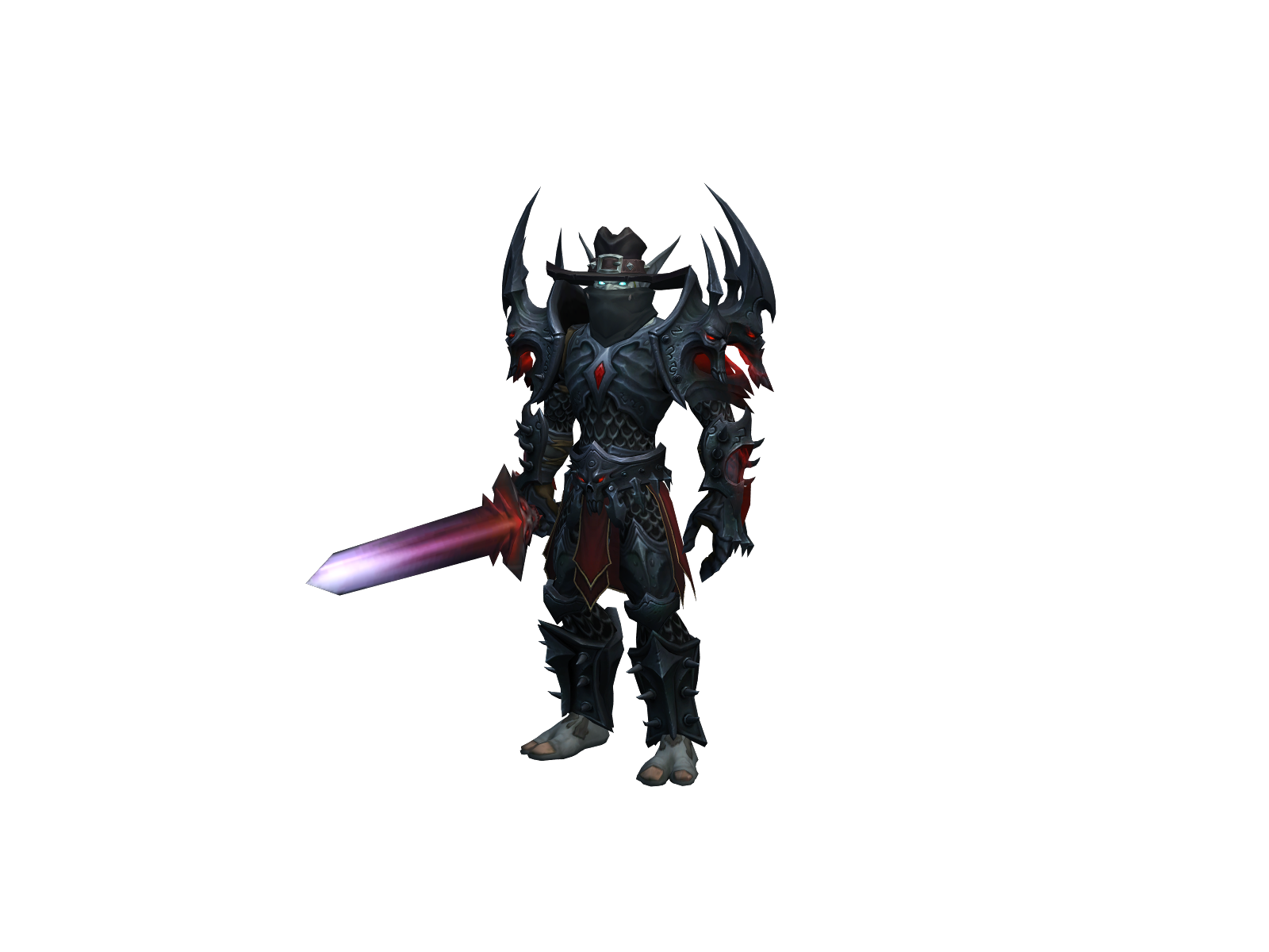 Paladium 3D character render