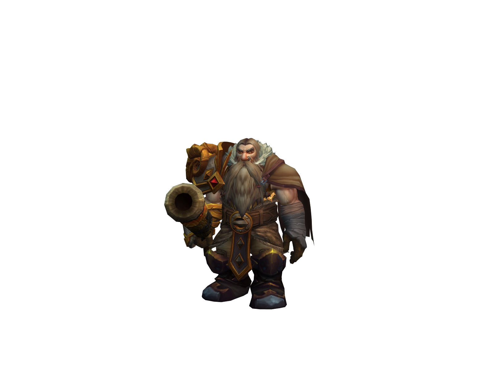 Uggbergen 3D character render