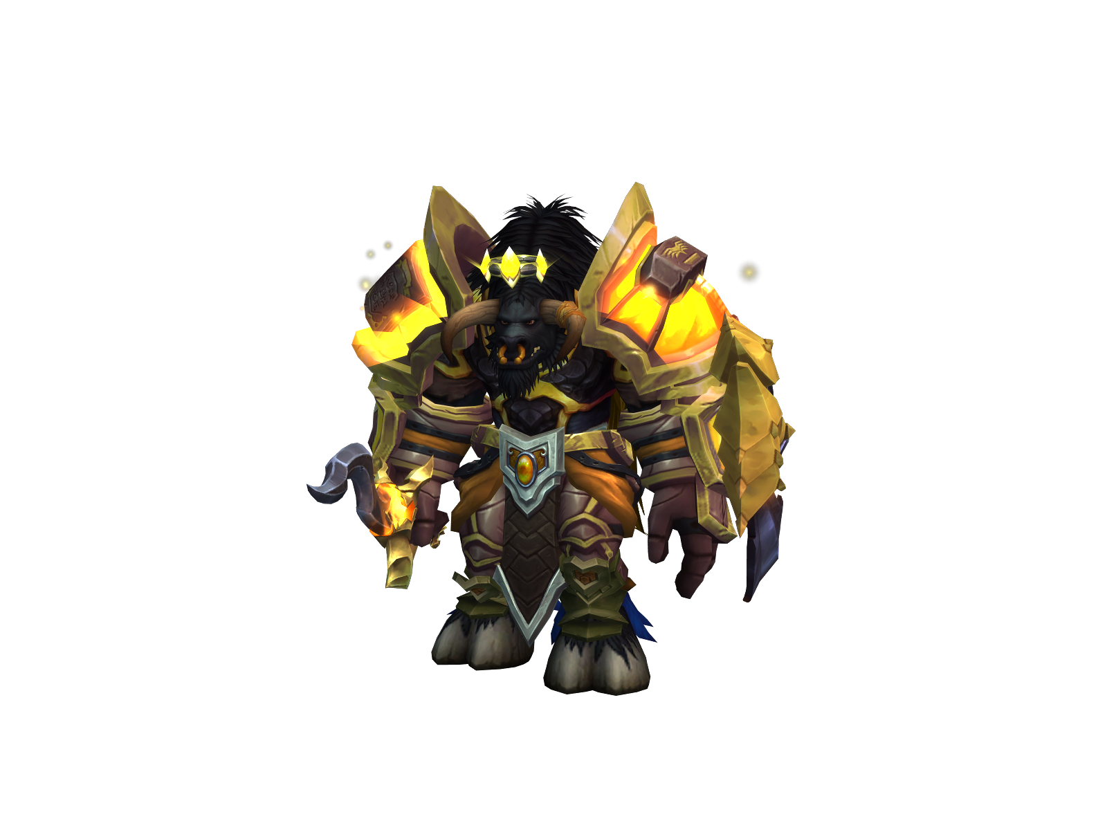 Megatrock 3D character render