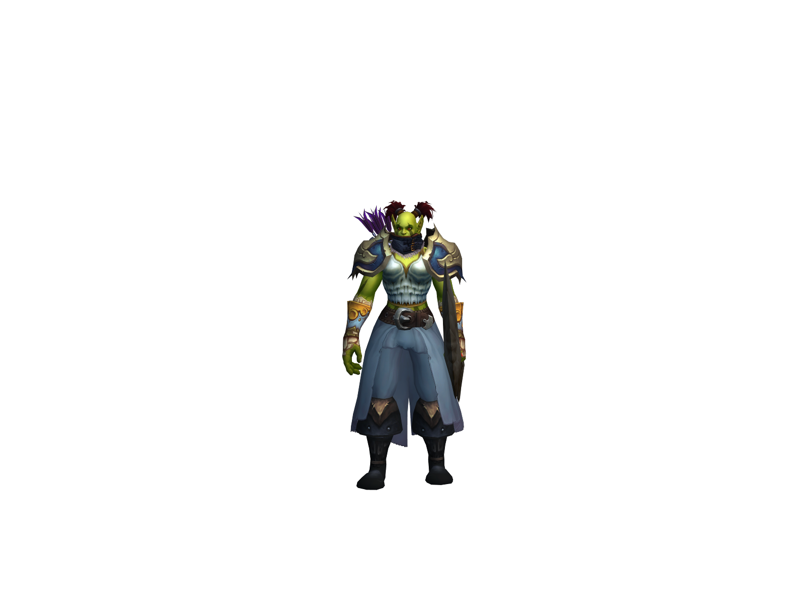 Orömë 3D character render