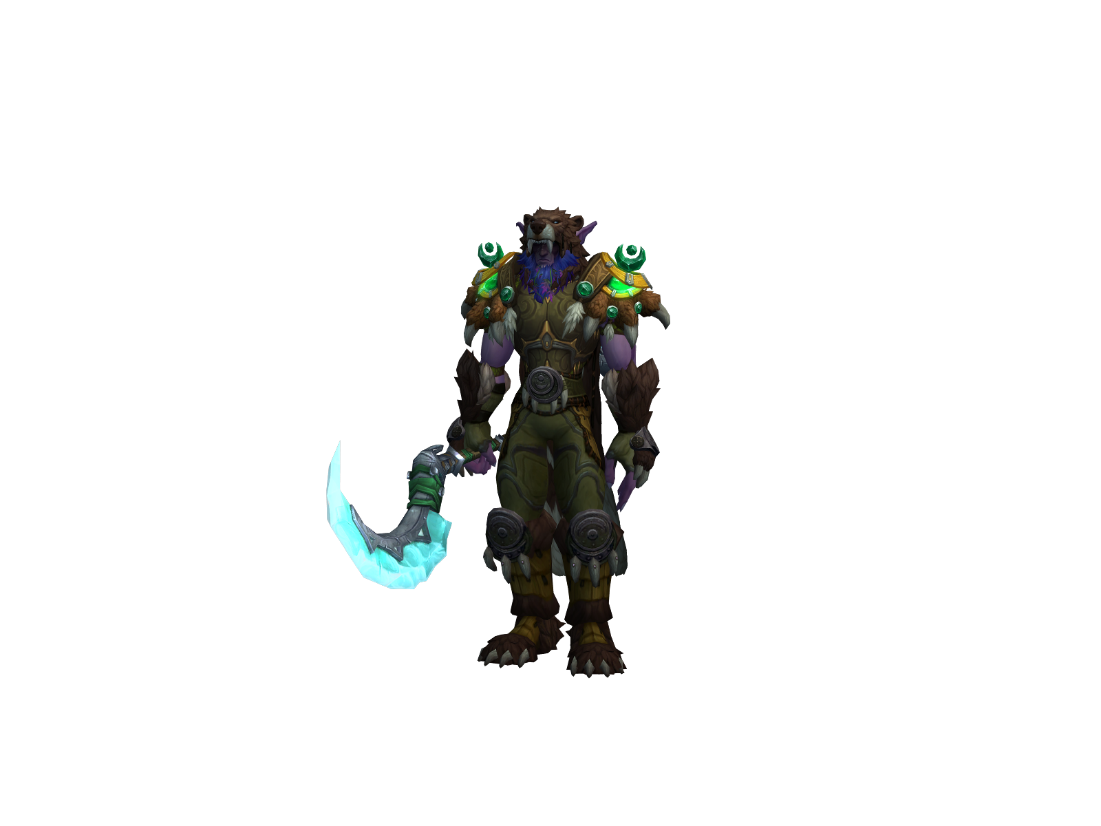 Gibrann 3D character render