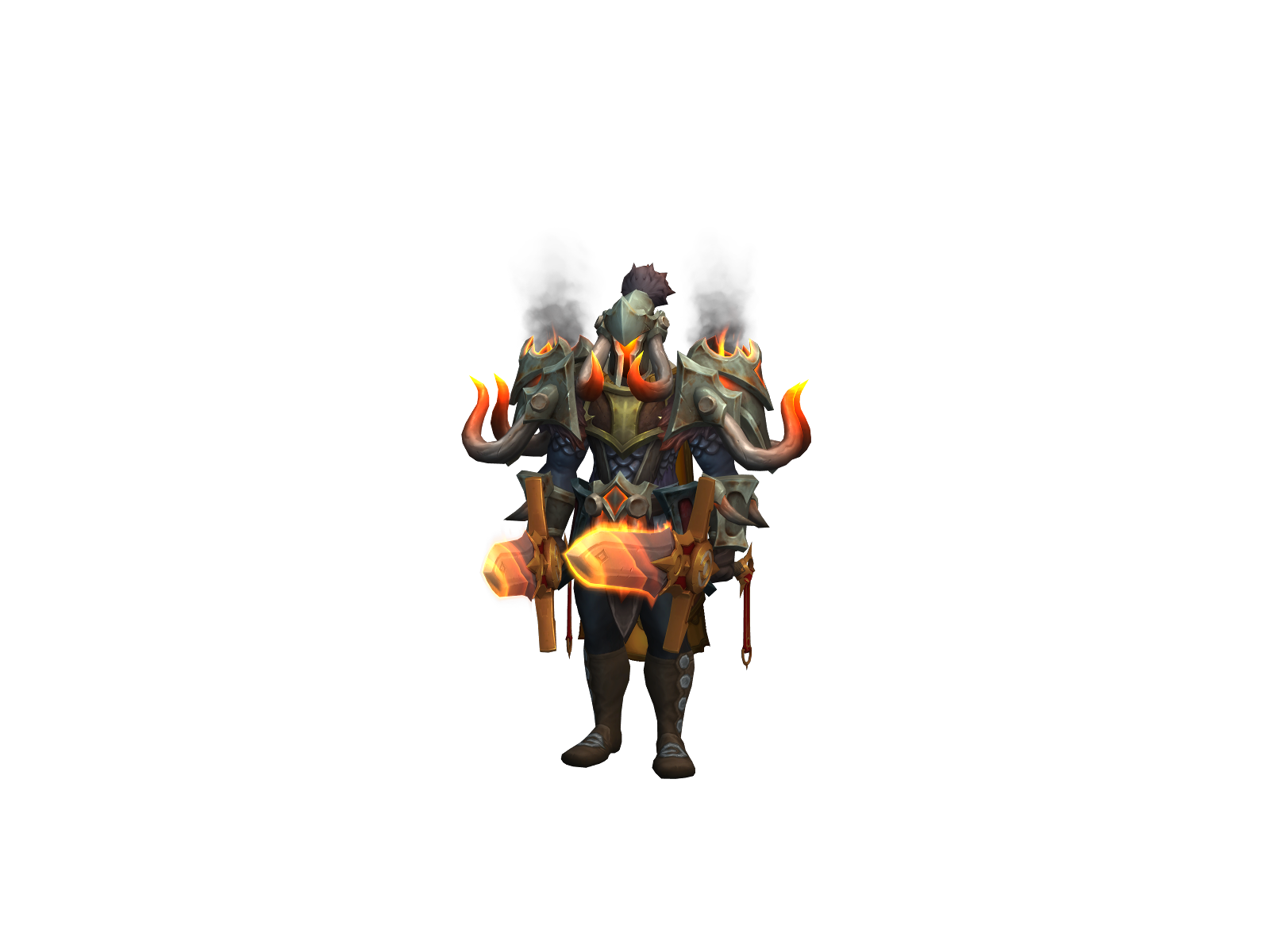 Handyman 3D character render