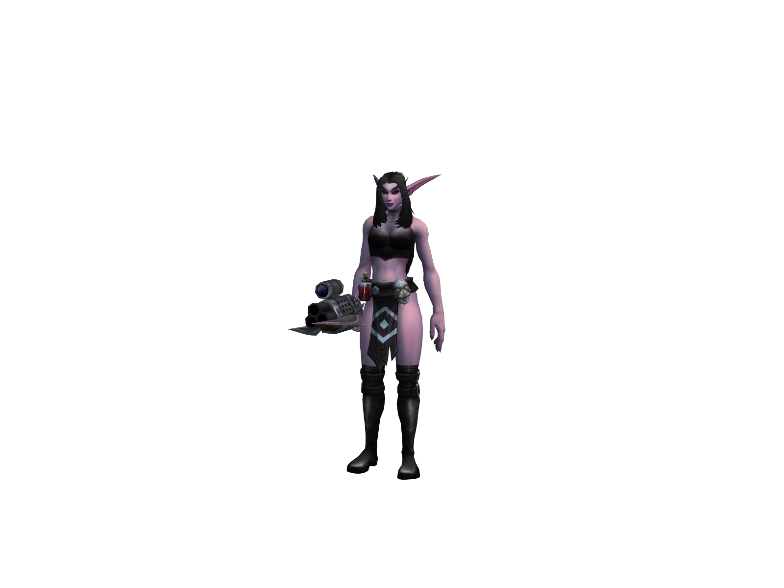 Cinna 3D character render