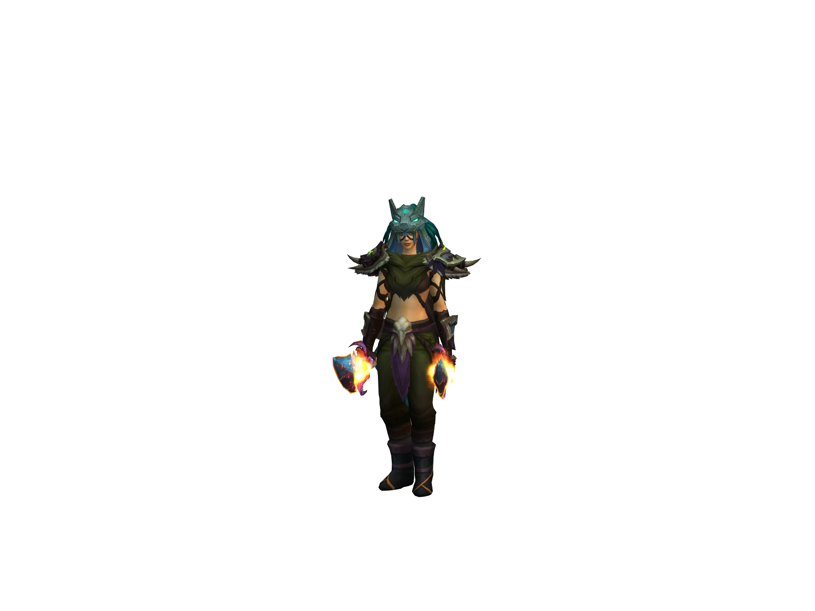Luhhrogue 3D character render