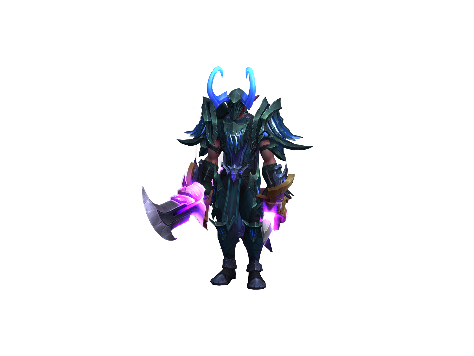 Theozin 3D character render