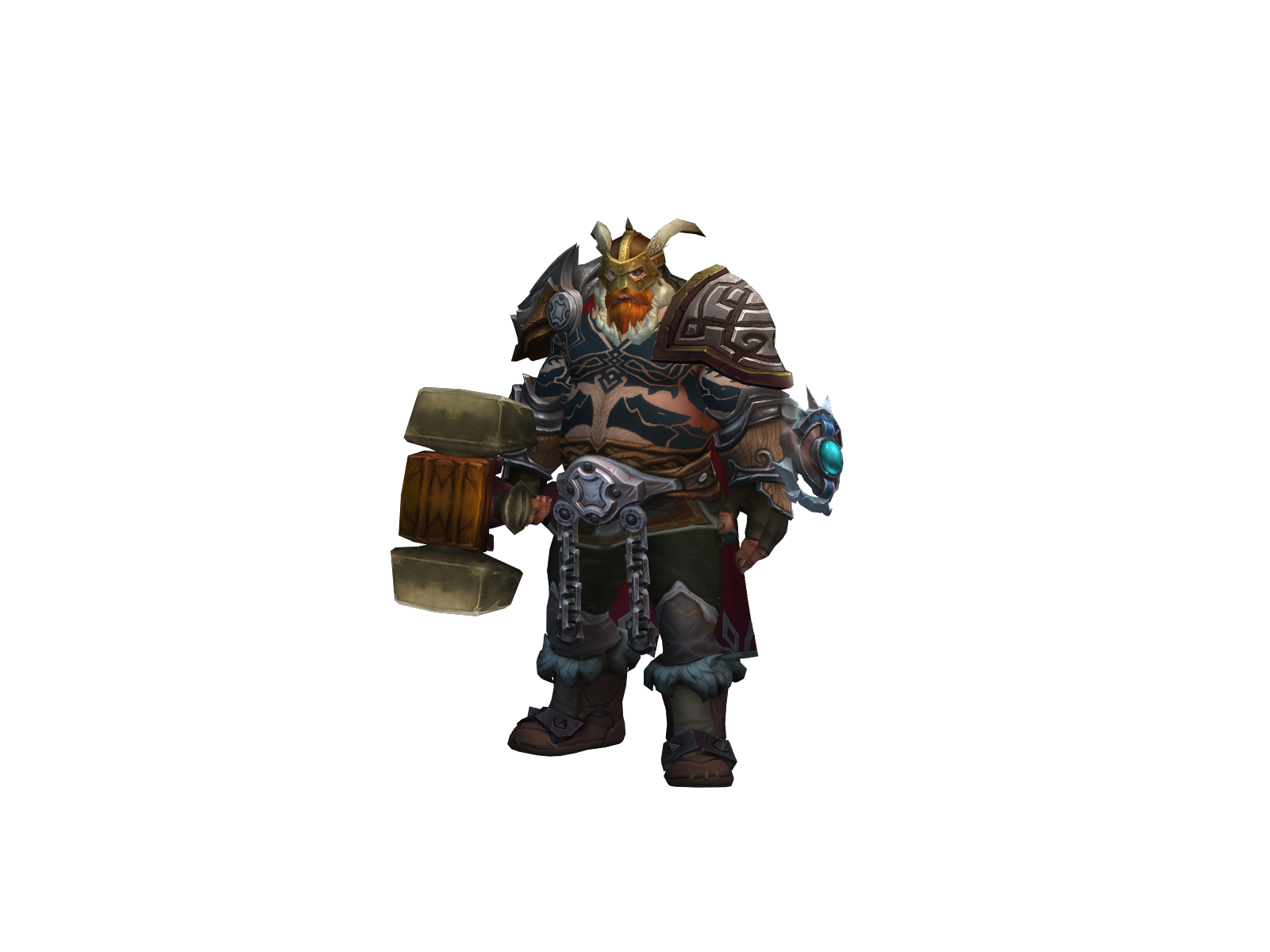 Tór 3D character render