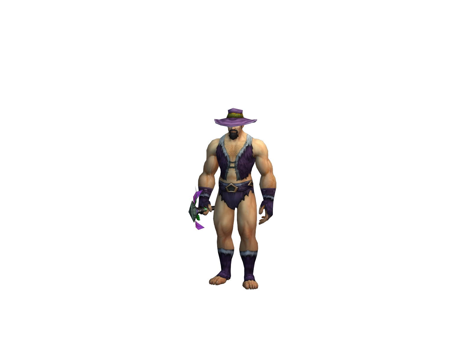 Derenk 3D character render