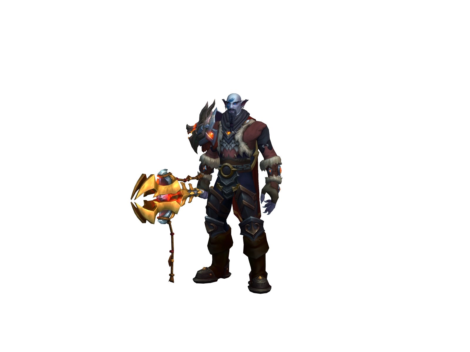 Terron 3D character render
