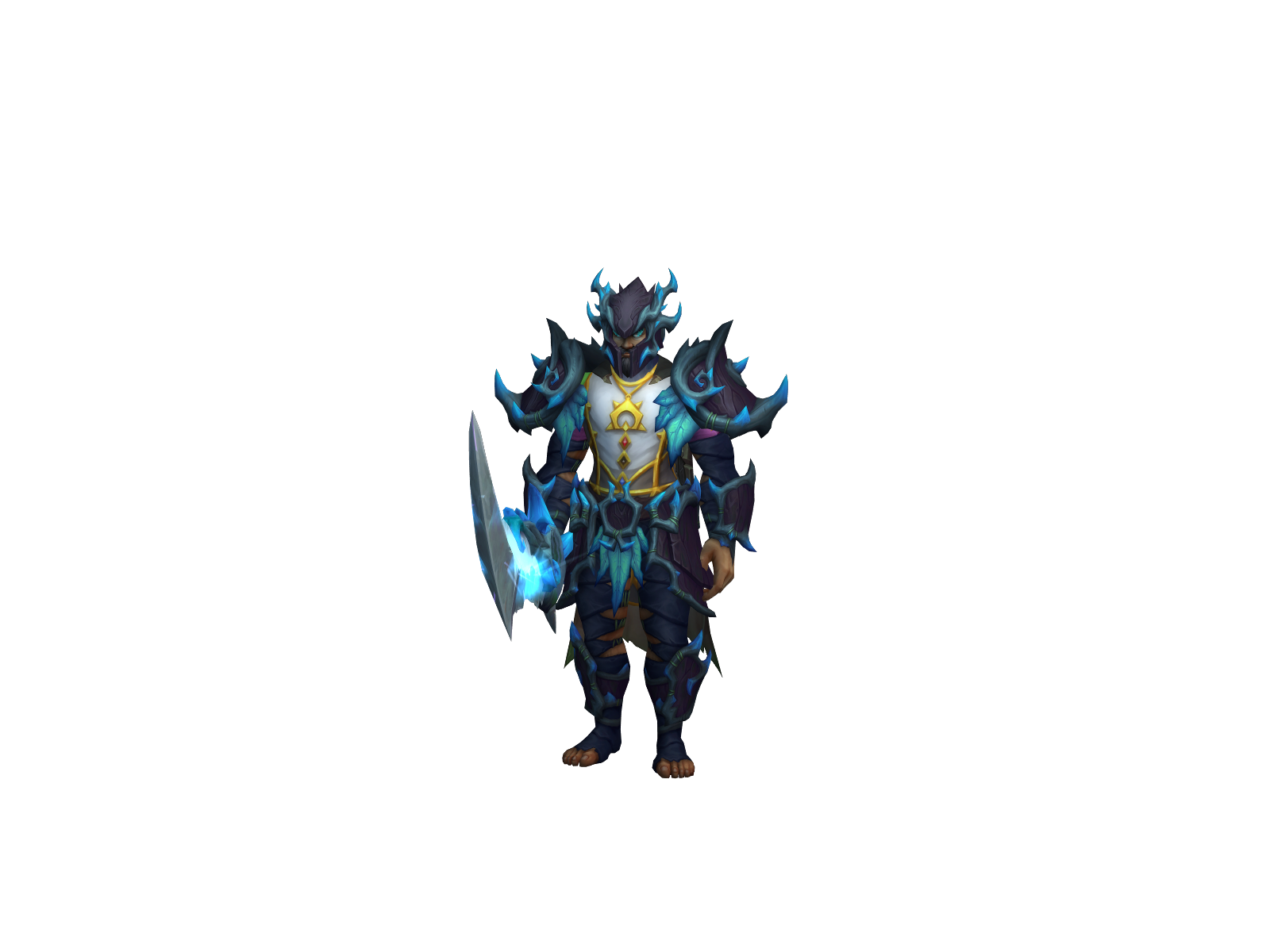 Ravestorm 3D character render