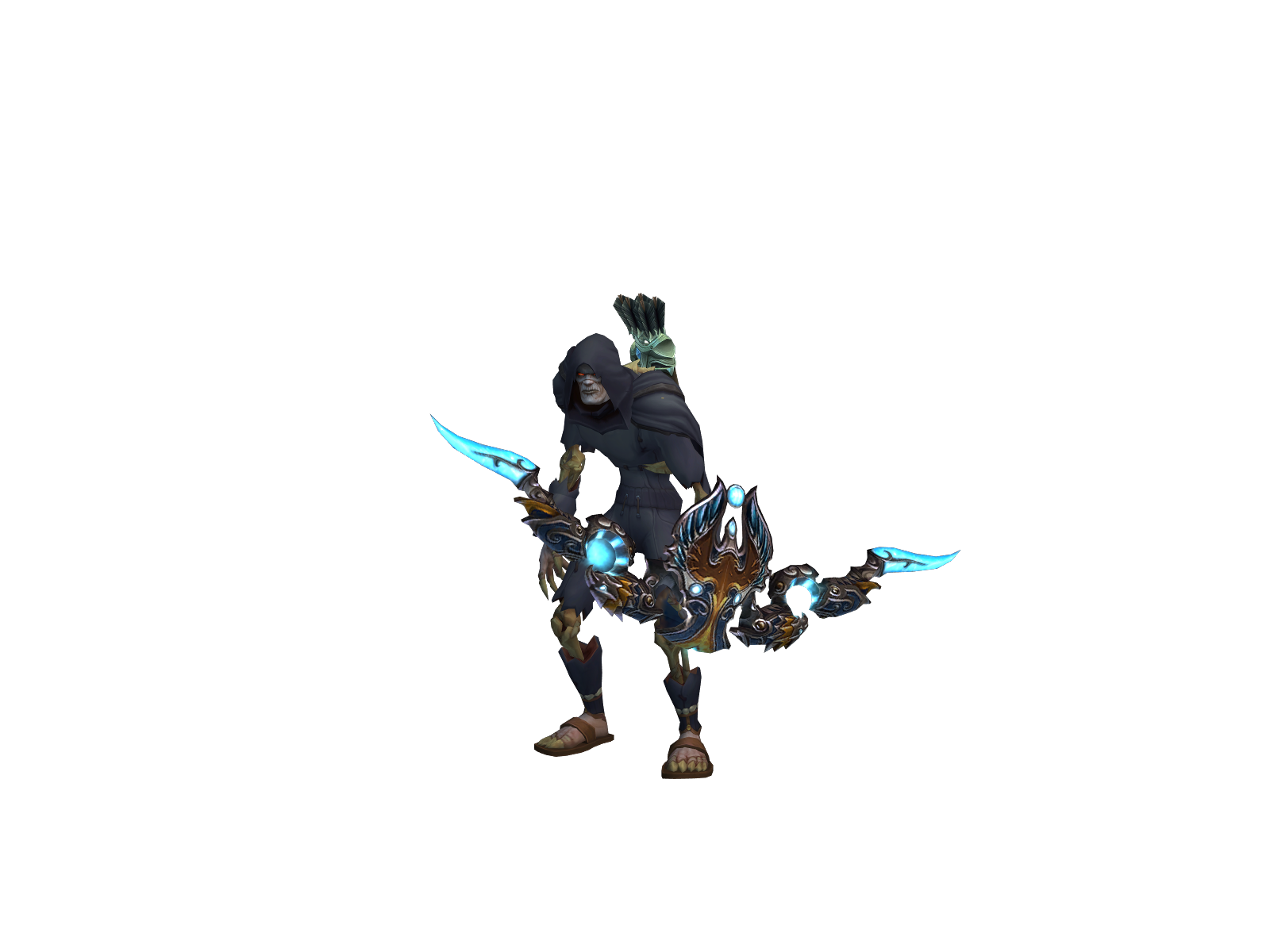 Voltadupla 3D character render