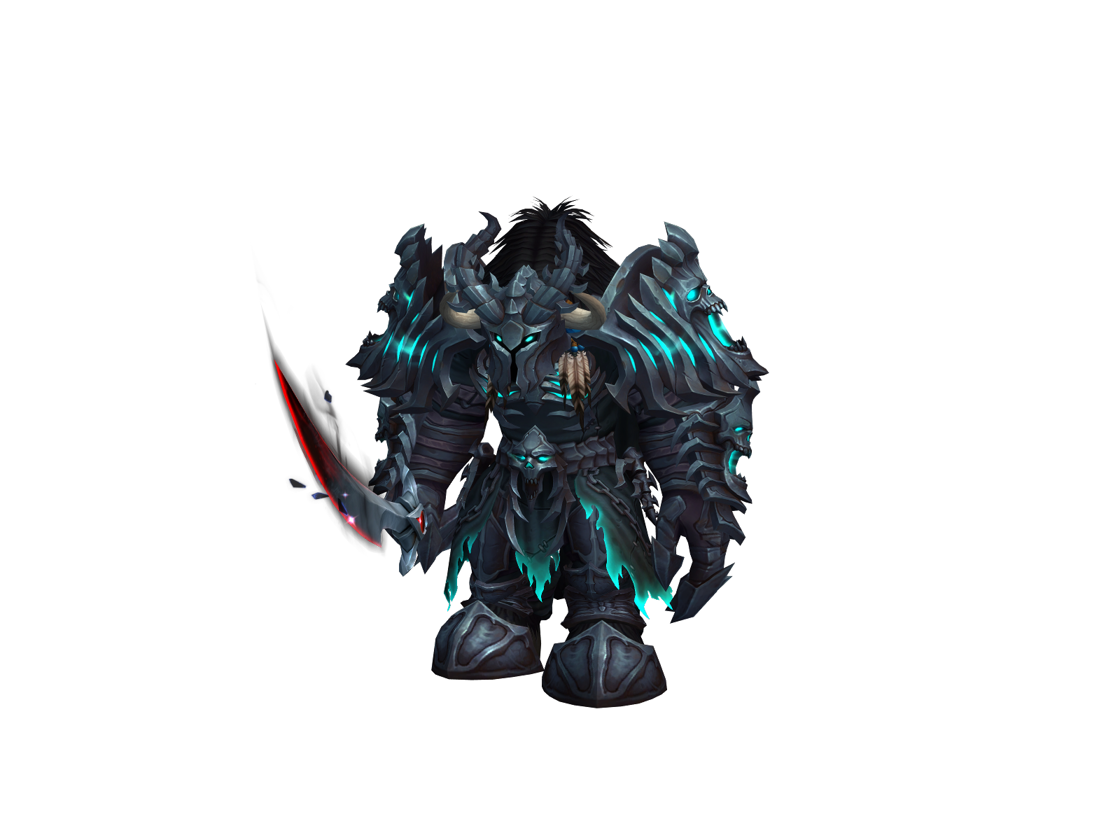 Windfang 3D character render