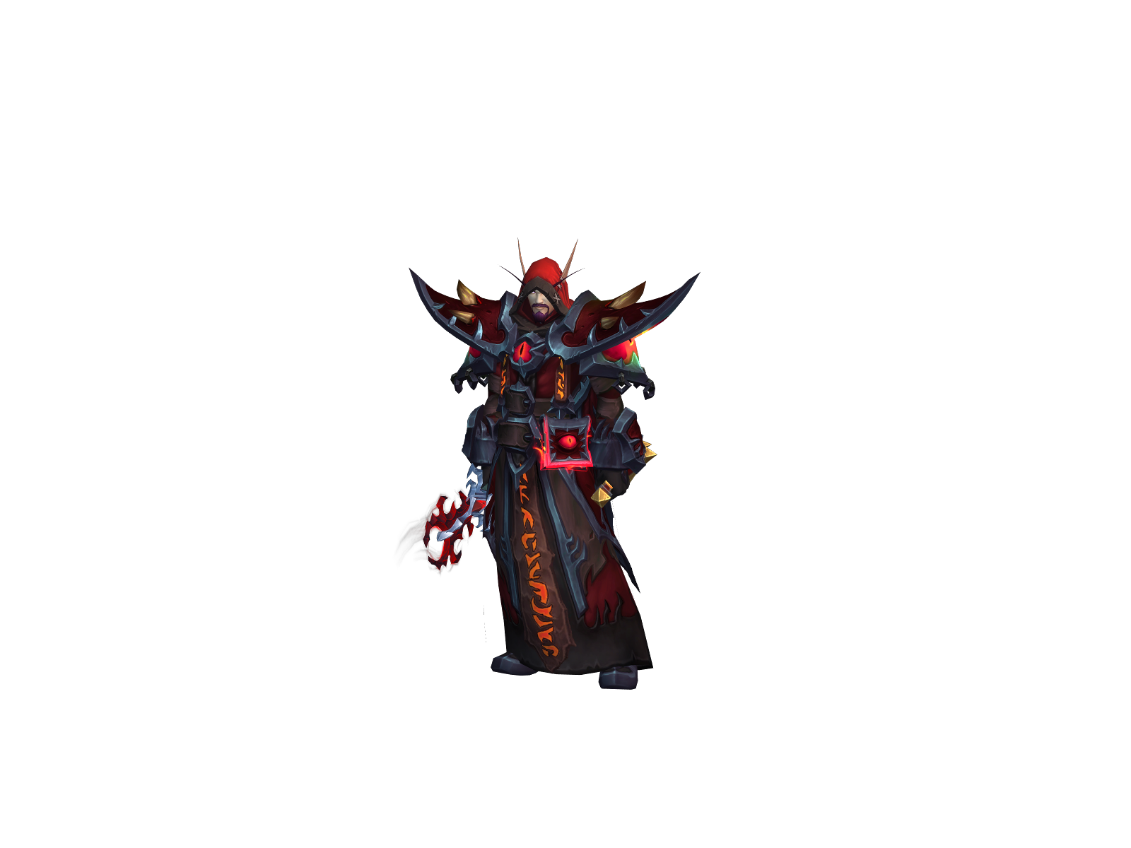 Saverak 3D character render