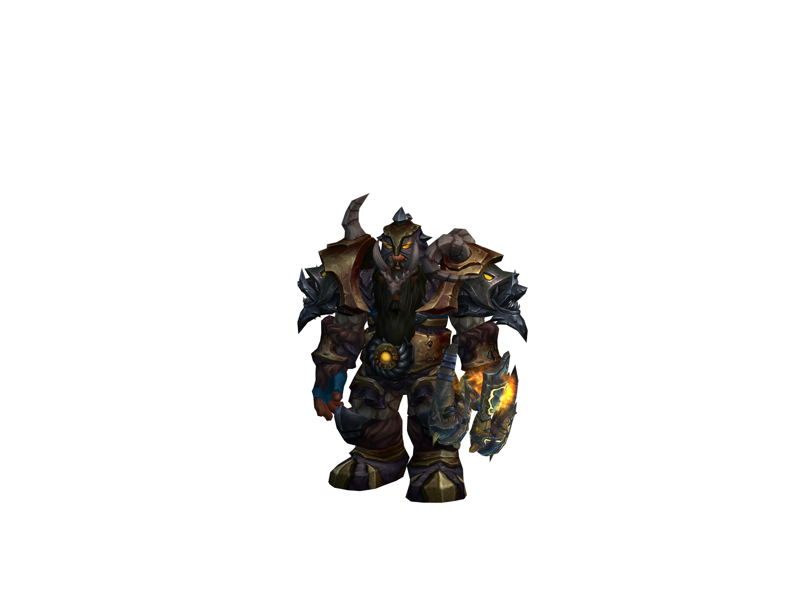 Thorin 3D character render
