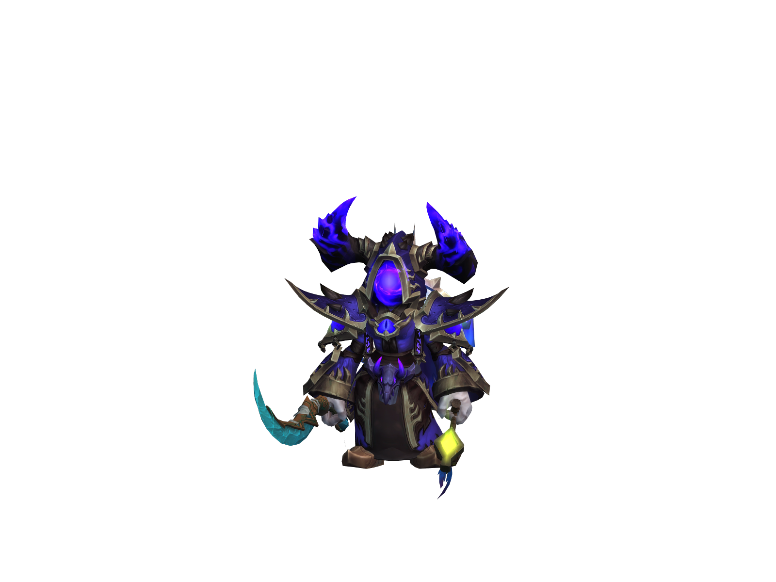 Chucknubie 3D character render