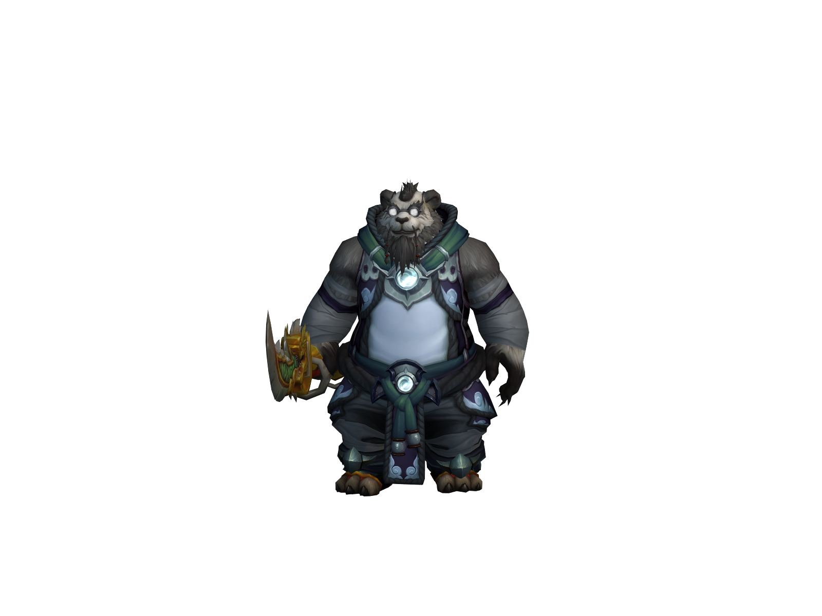 Zhangh 3D character render