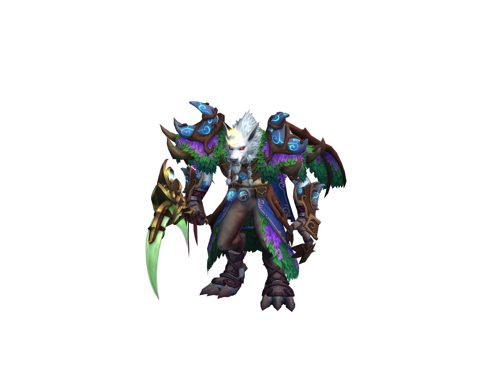Mottherwolff 3D character render