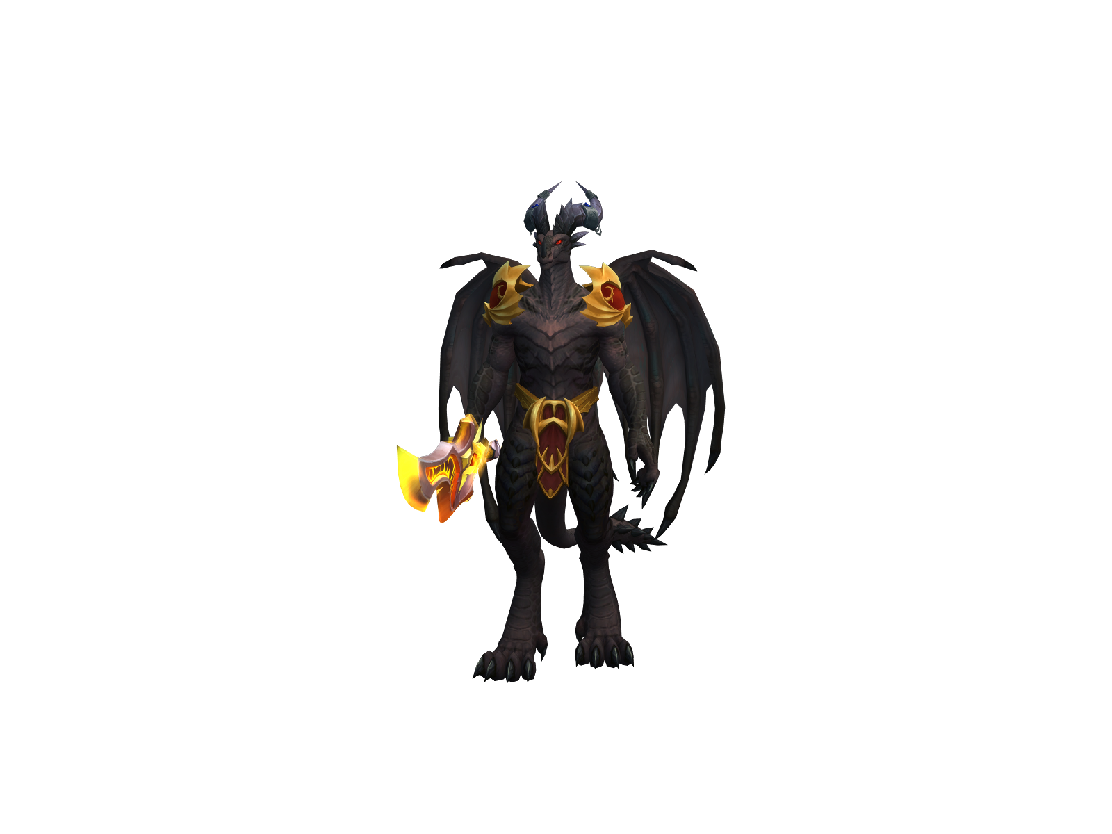 Dragonessa 3D character render
