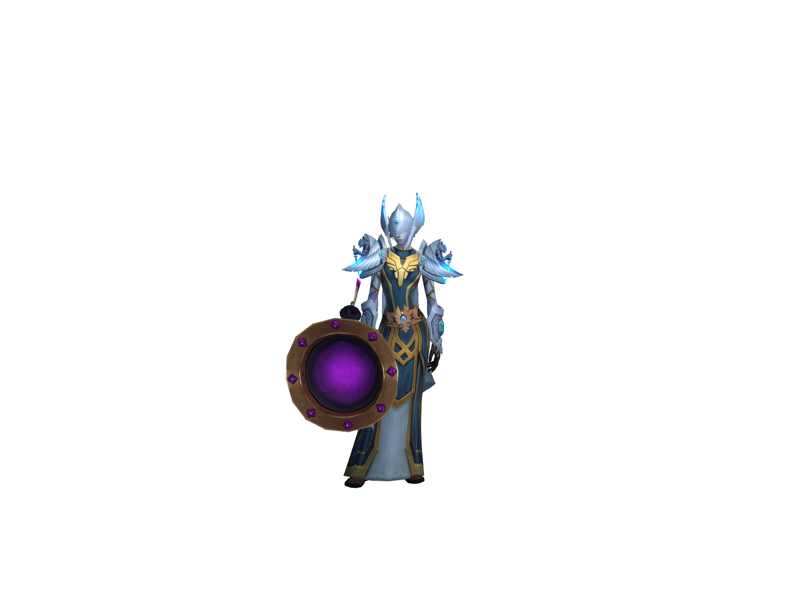 Sina 3D character render
