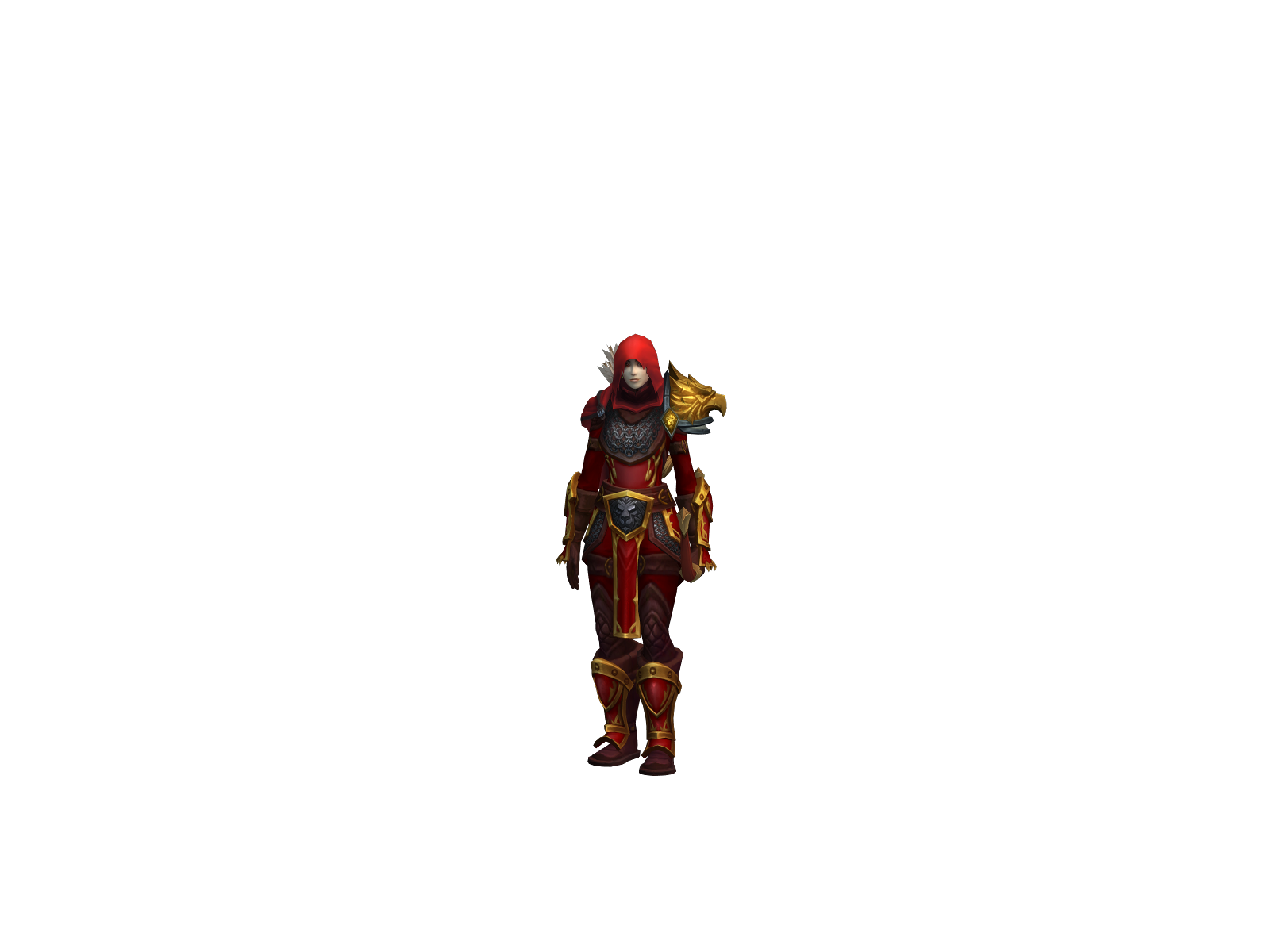 Arthenias 3D character render