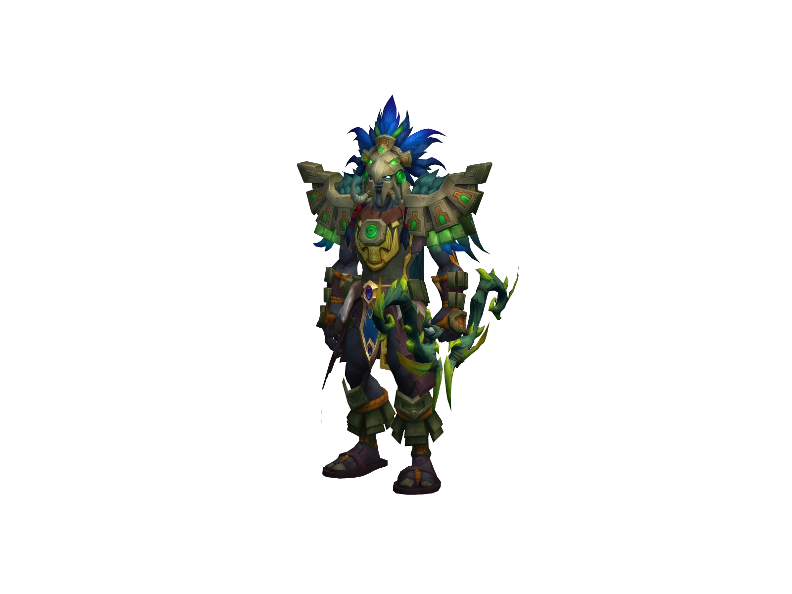 Kandalar 3D character render