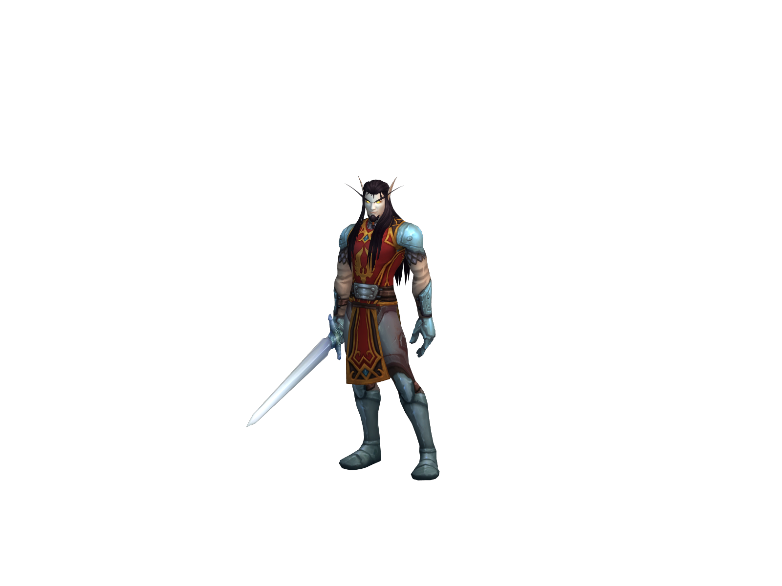 Walte 3D character render
