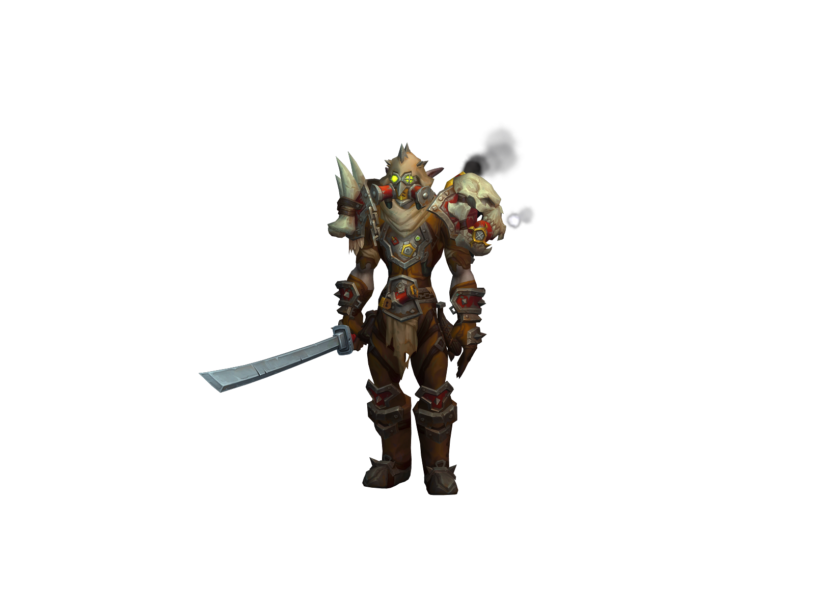 Deathlash 3D character render