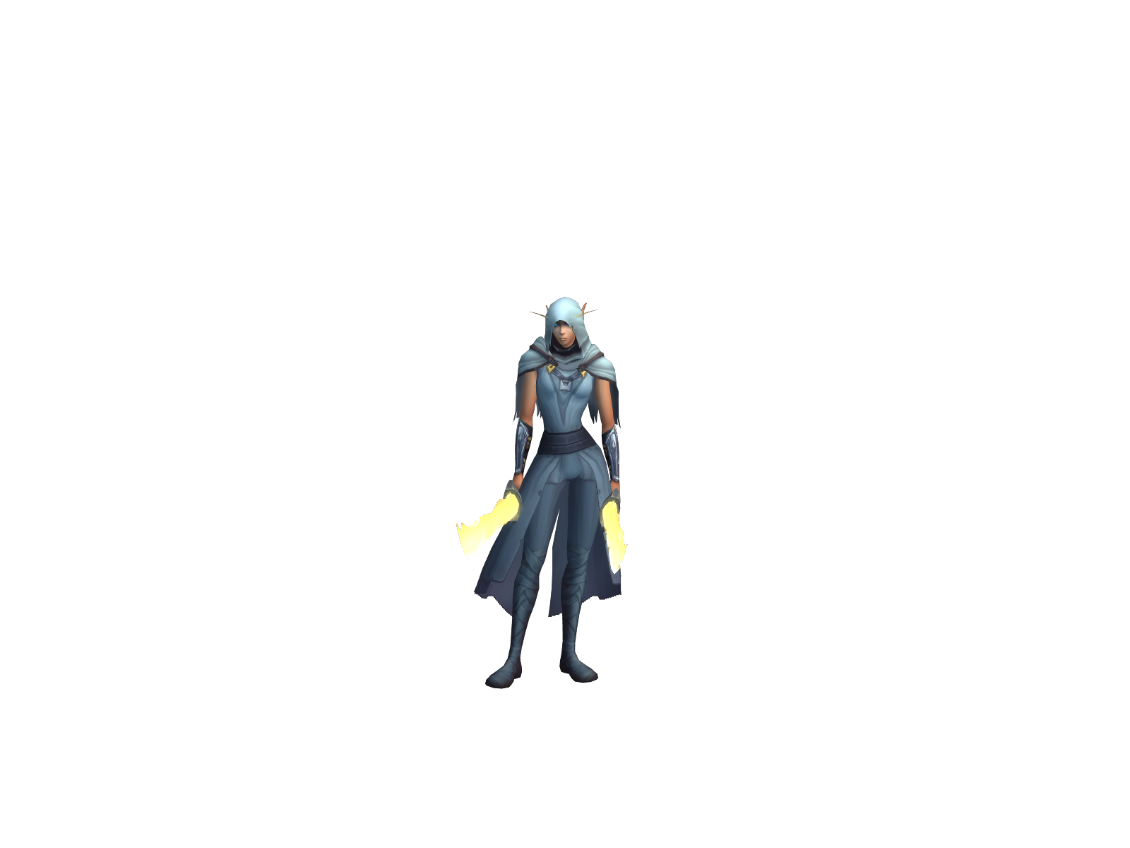 Exeliøn 3D character render
