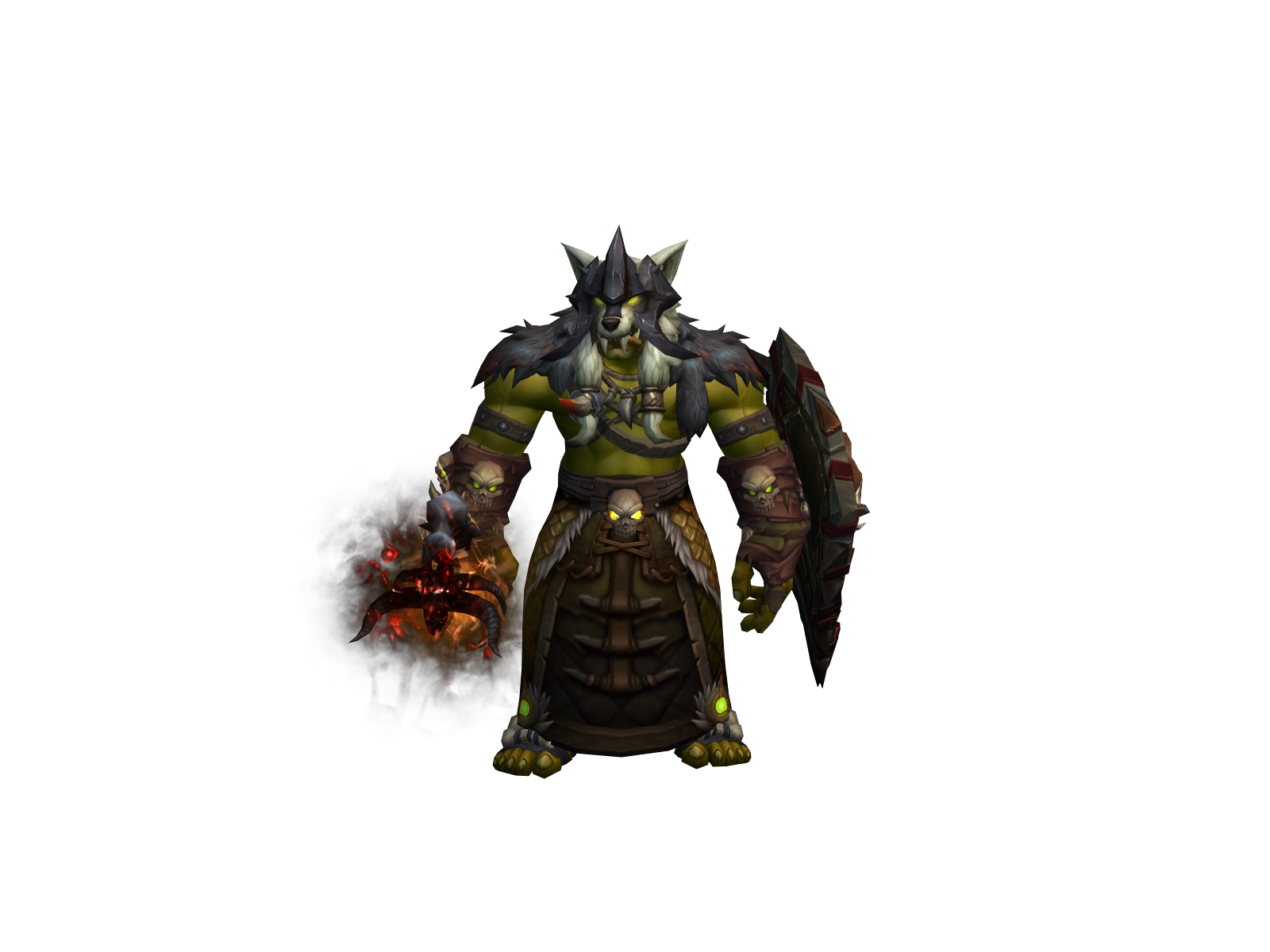 ßloodfist 3D character render