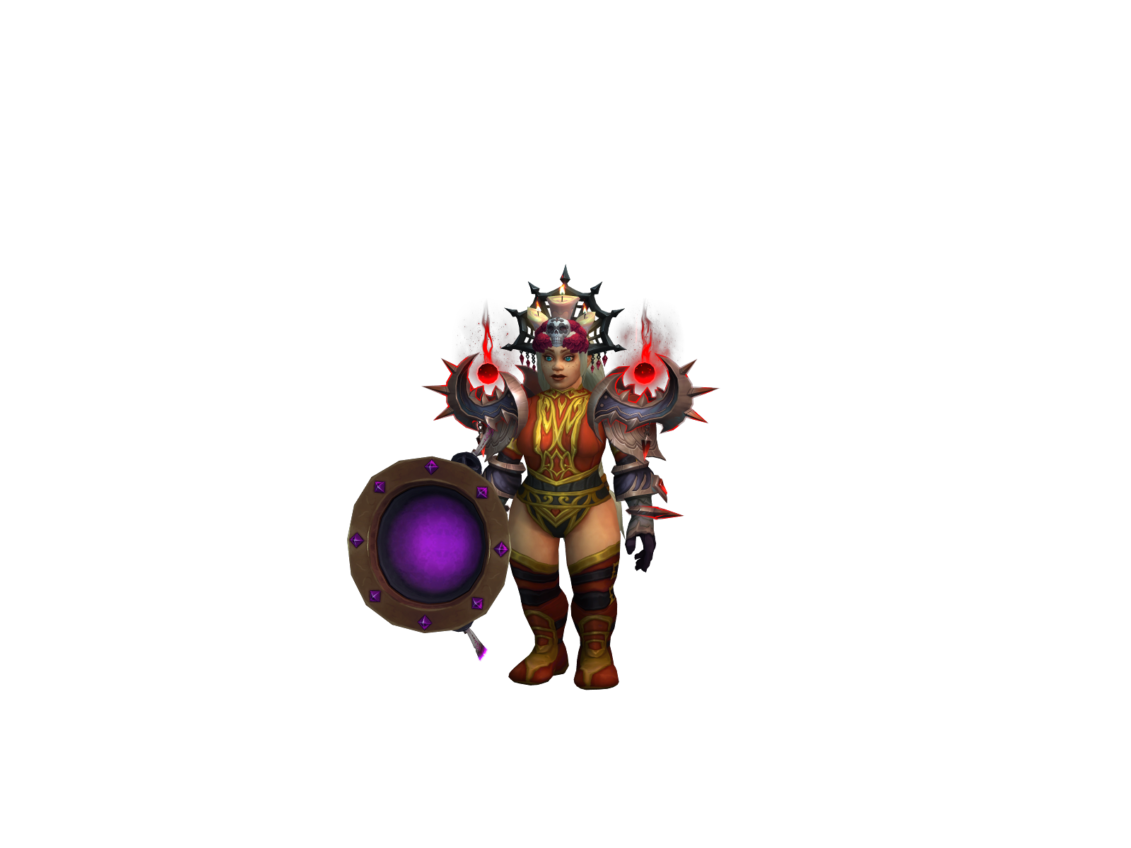 Puximu 3D character render