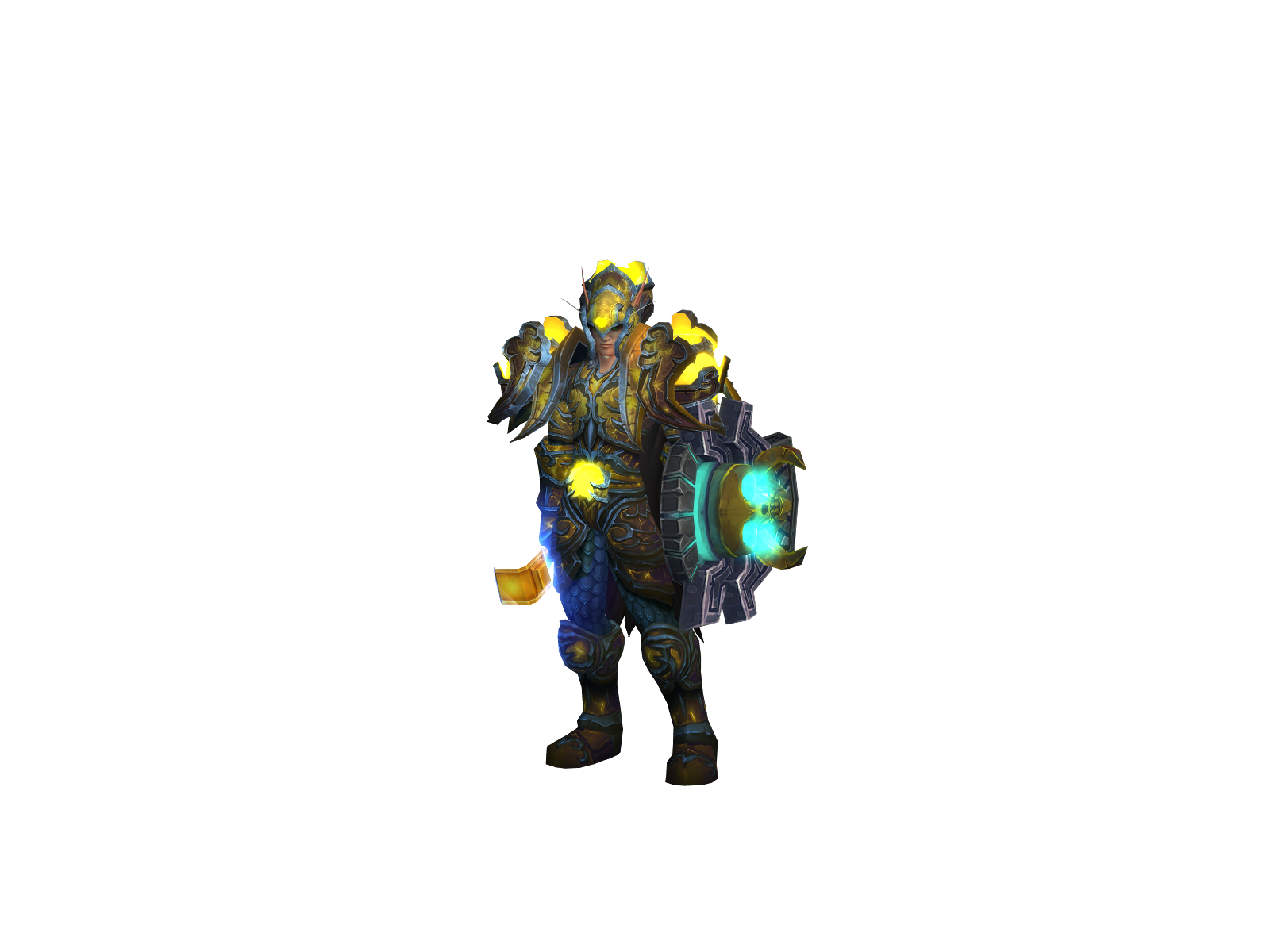 Obämä 3D character render