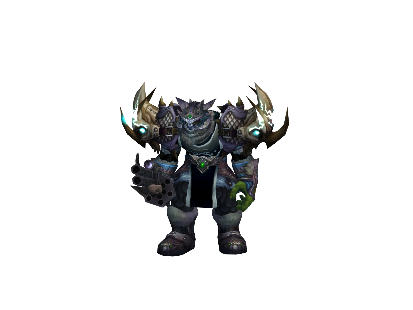 Jugan 3D character render