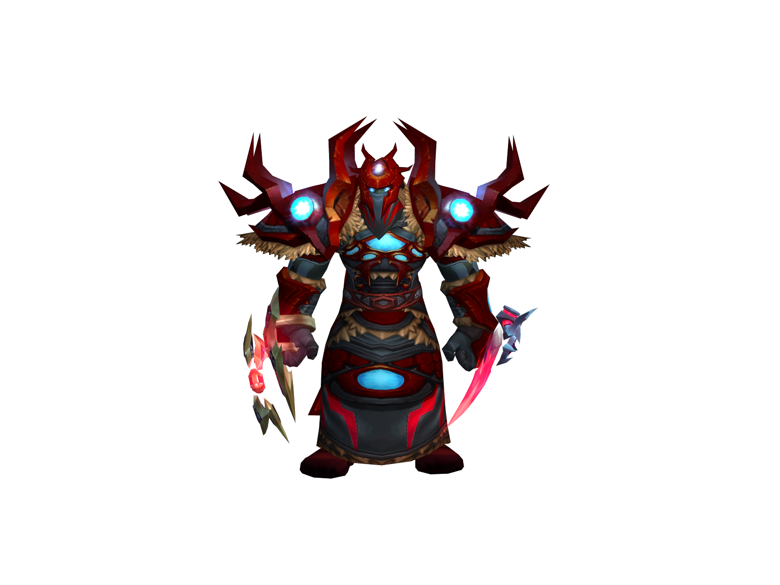 Kroikenshi 3D character render