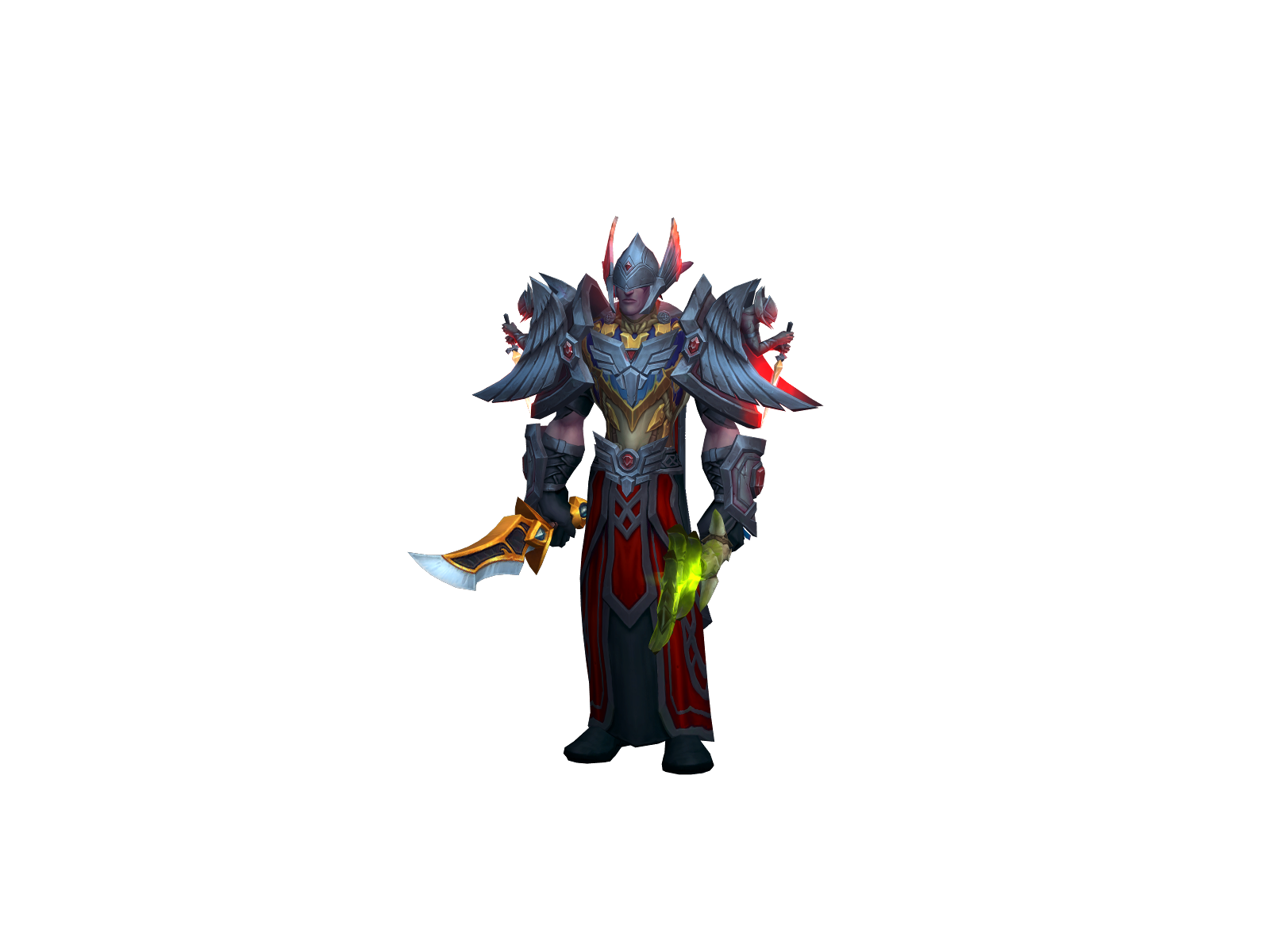 Petr 3D character render