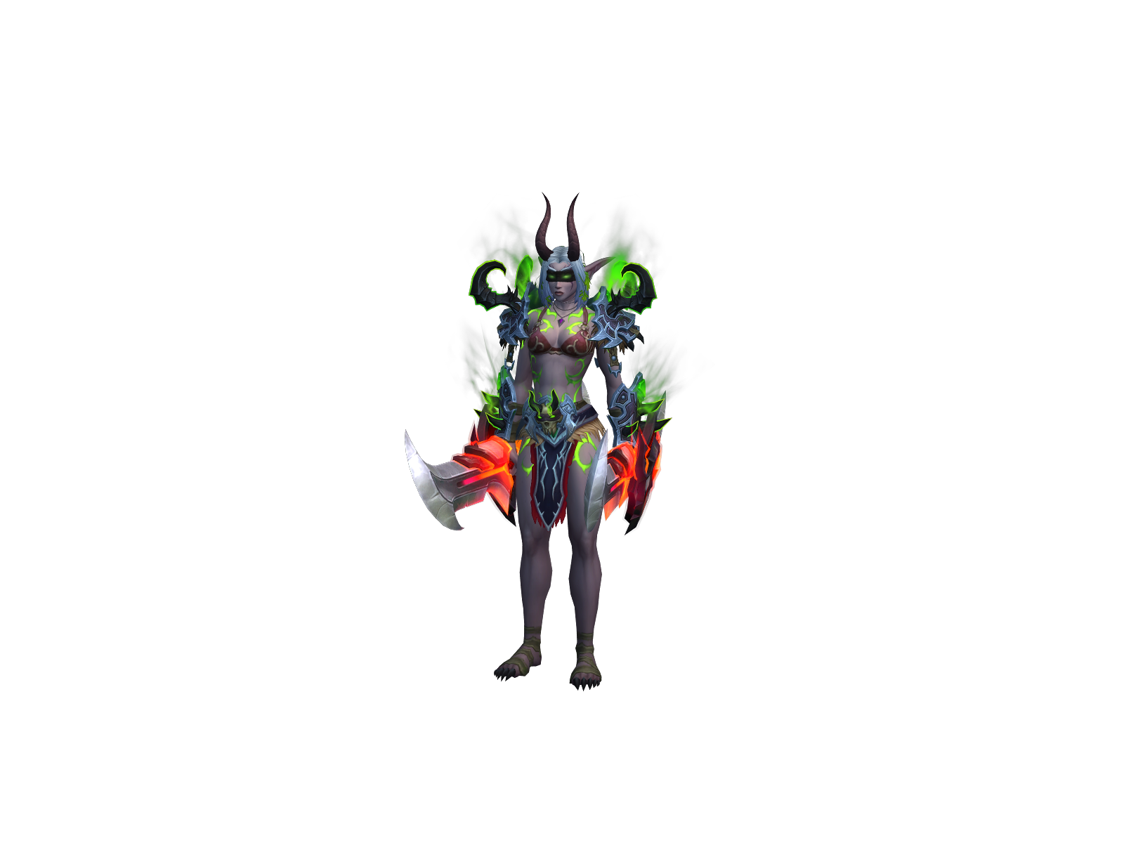 Demonsmith 3D character render