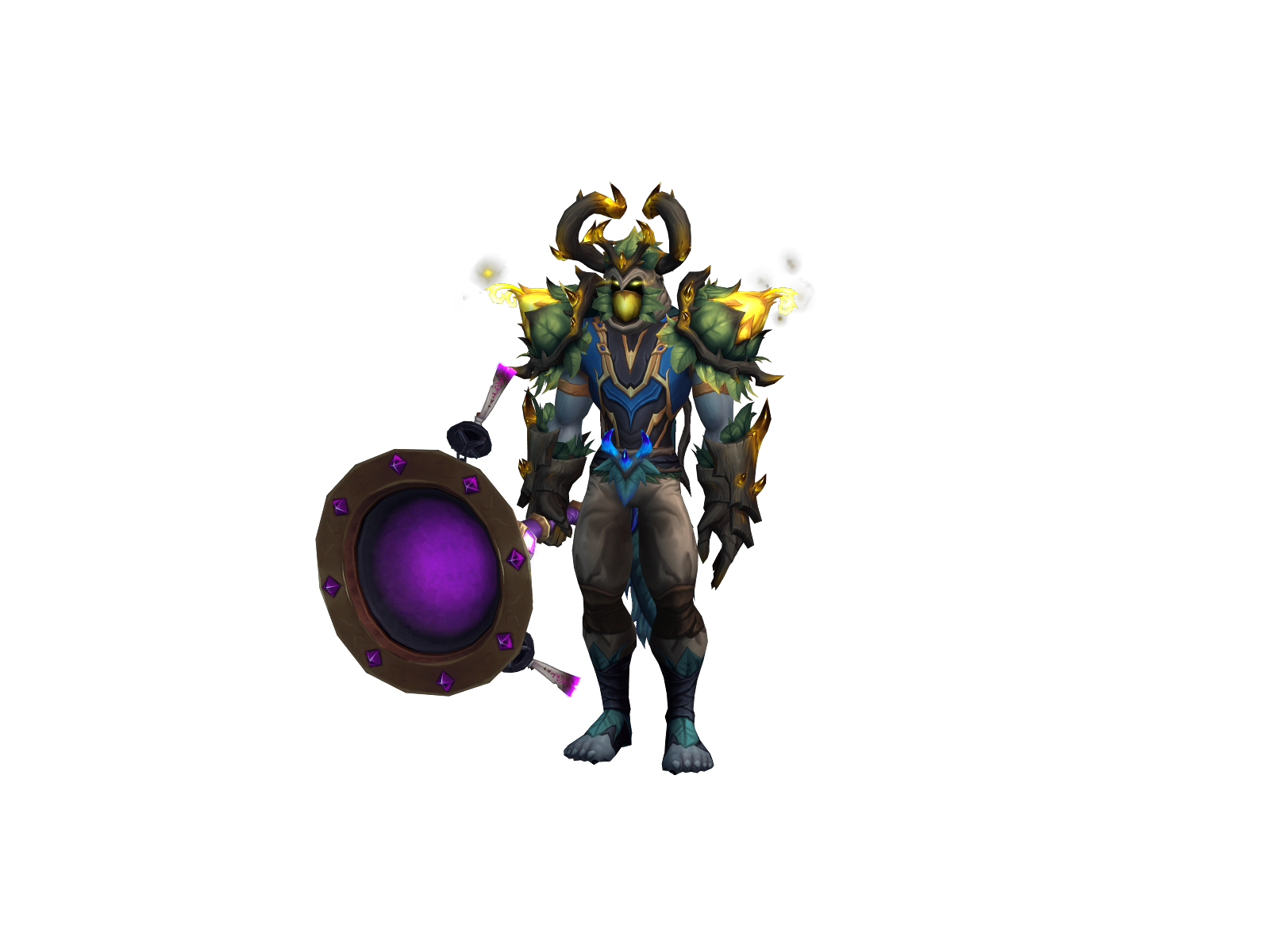 Punaner 3D character render