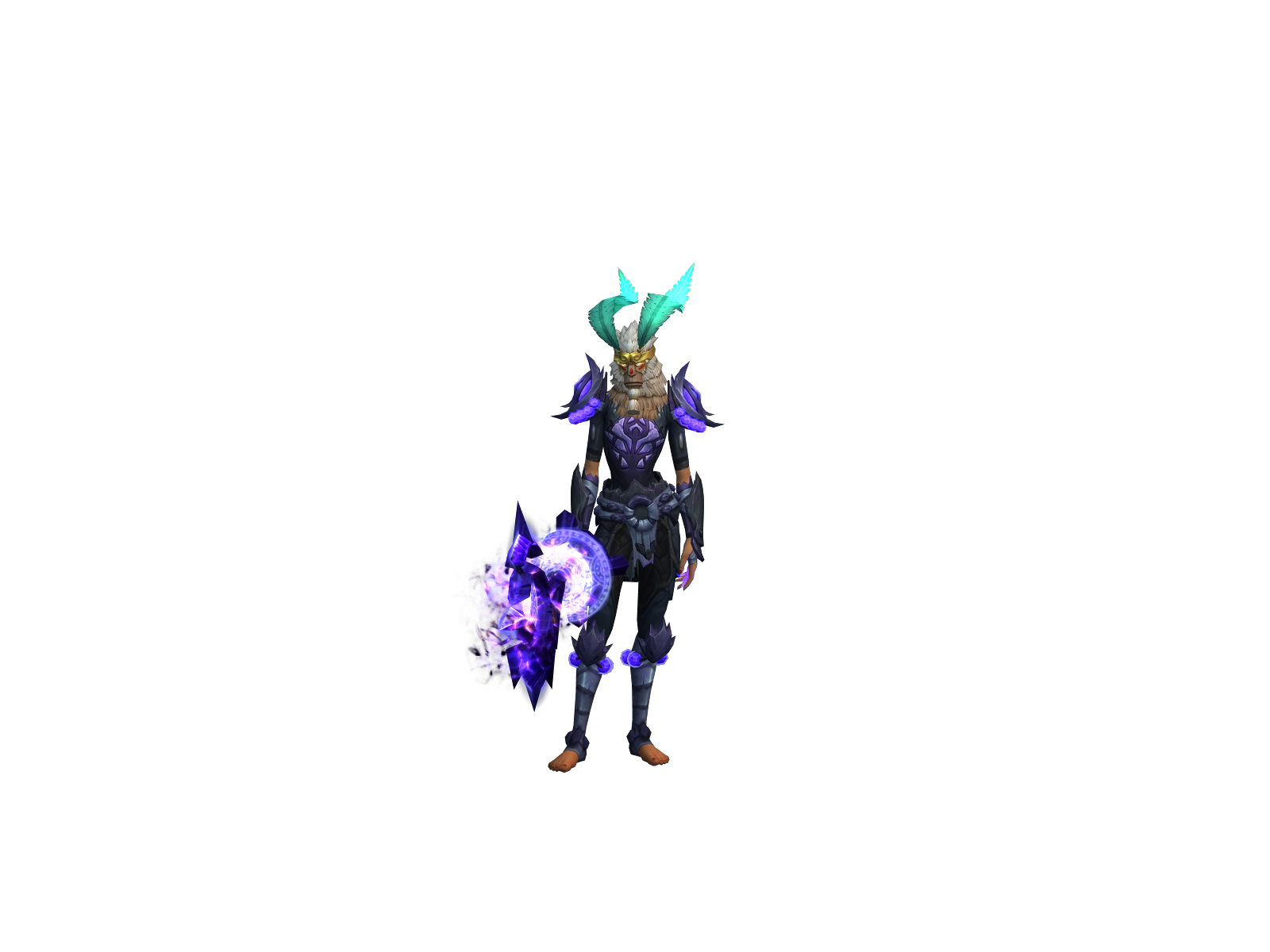 Zexana 3D character render