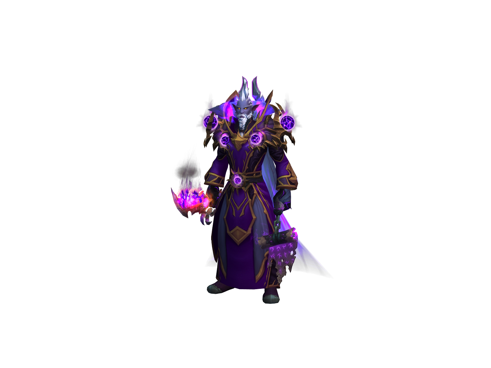 Knigamortis 3D character render