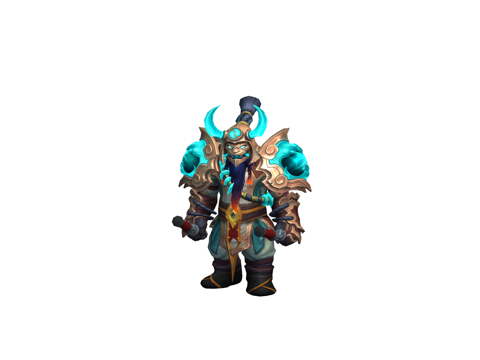 Jinpø 3D character render