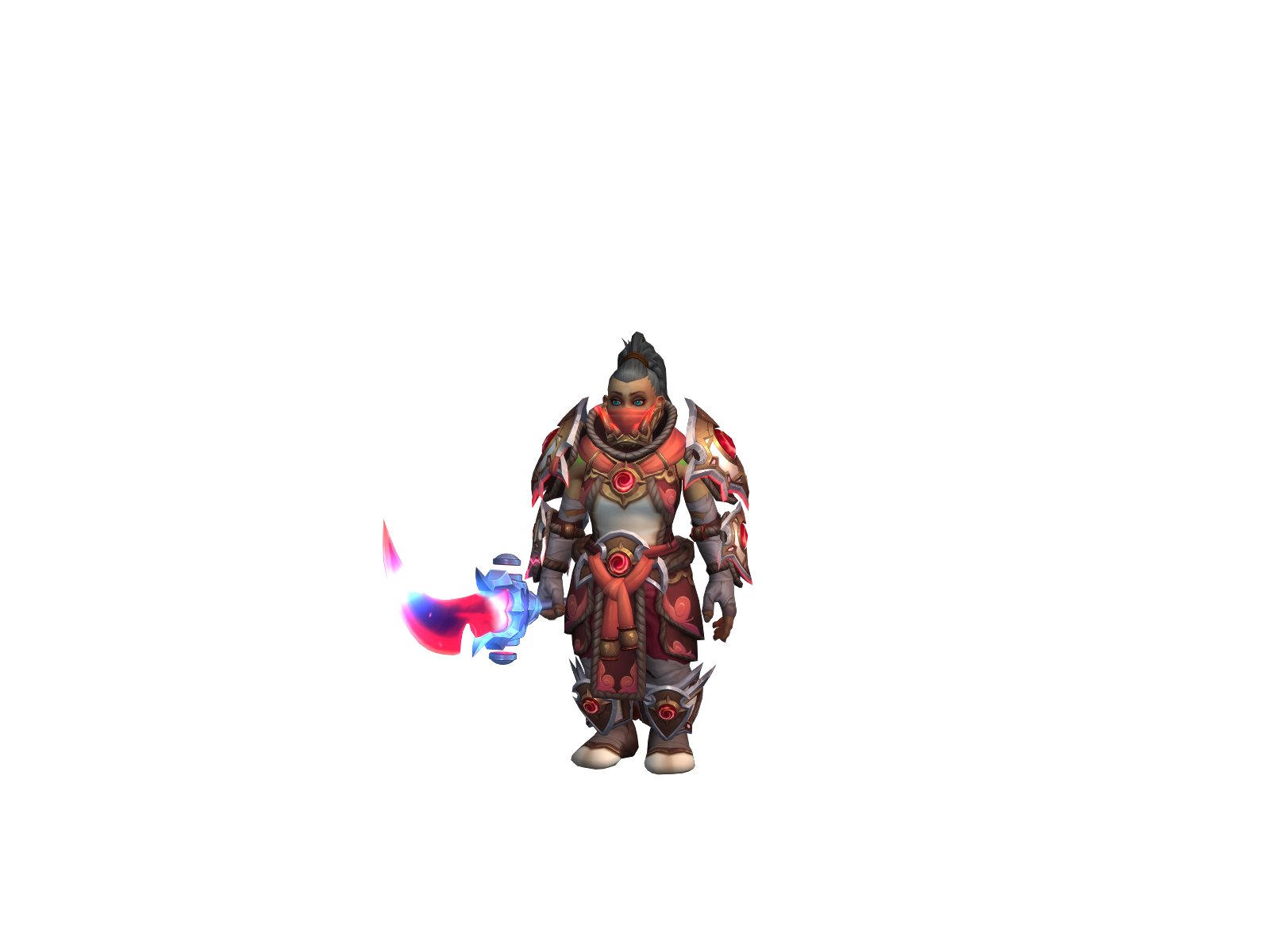 Muximu 3D character render