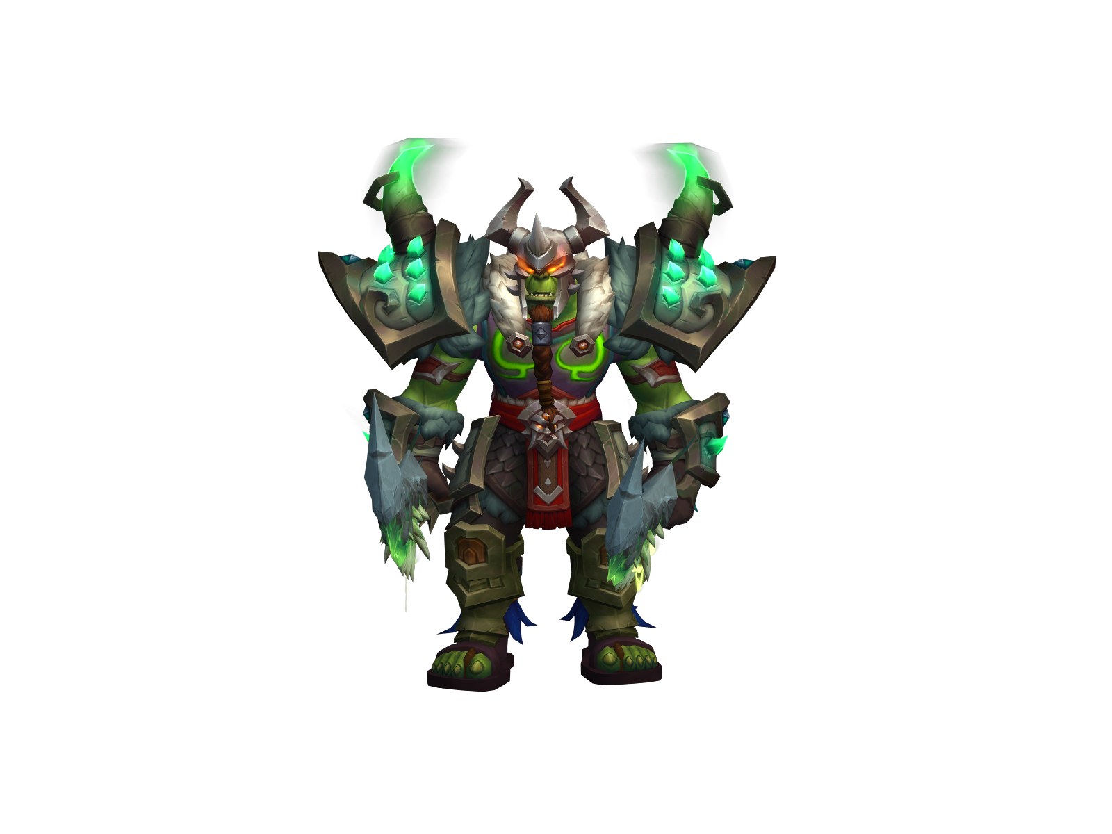Fruorin 3D character render