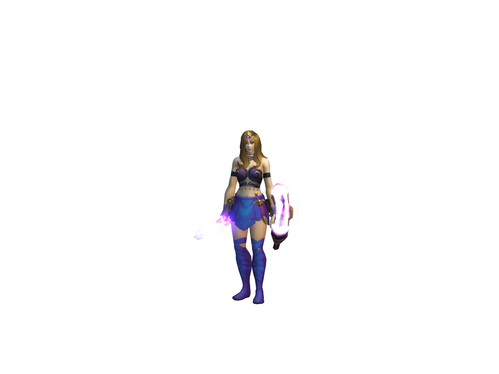 Gostauza 3D character render
