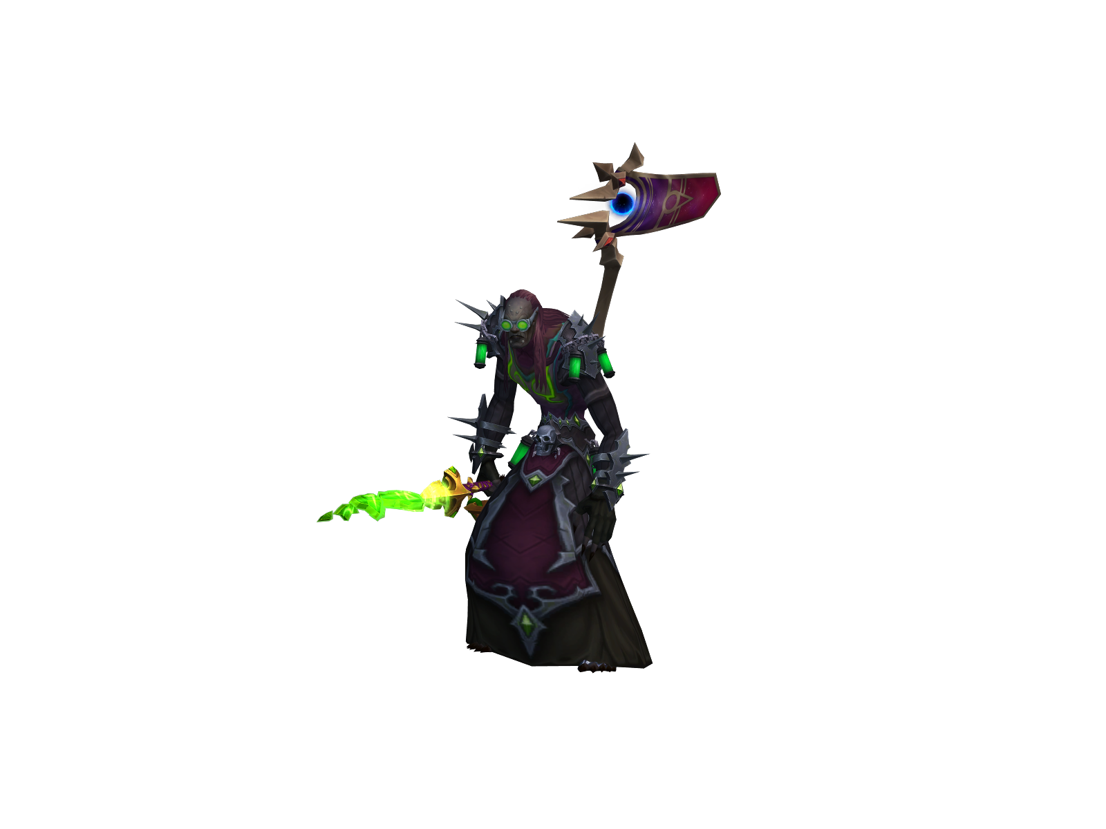 Setroc 3D character render