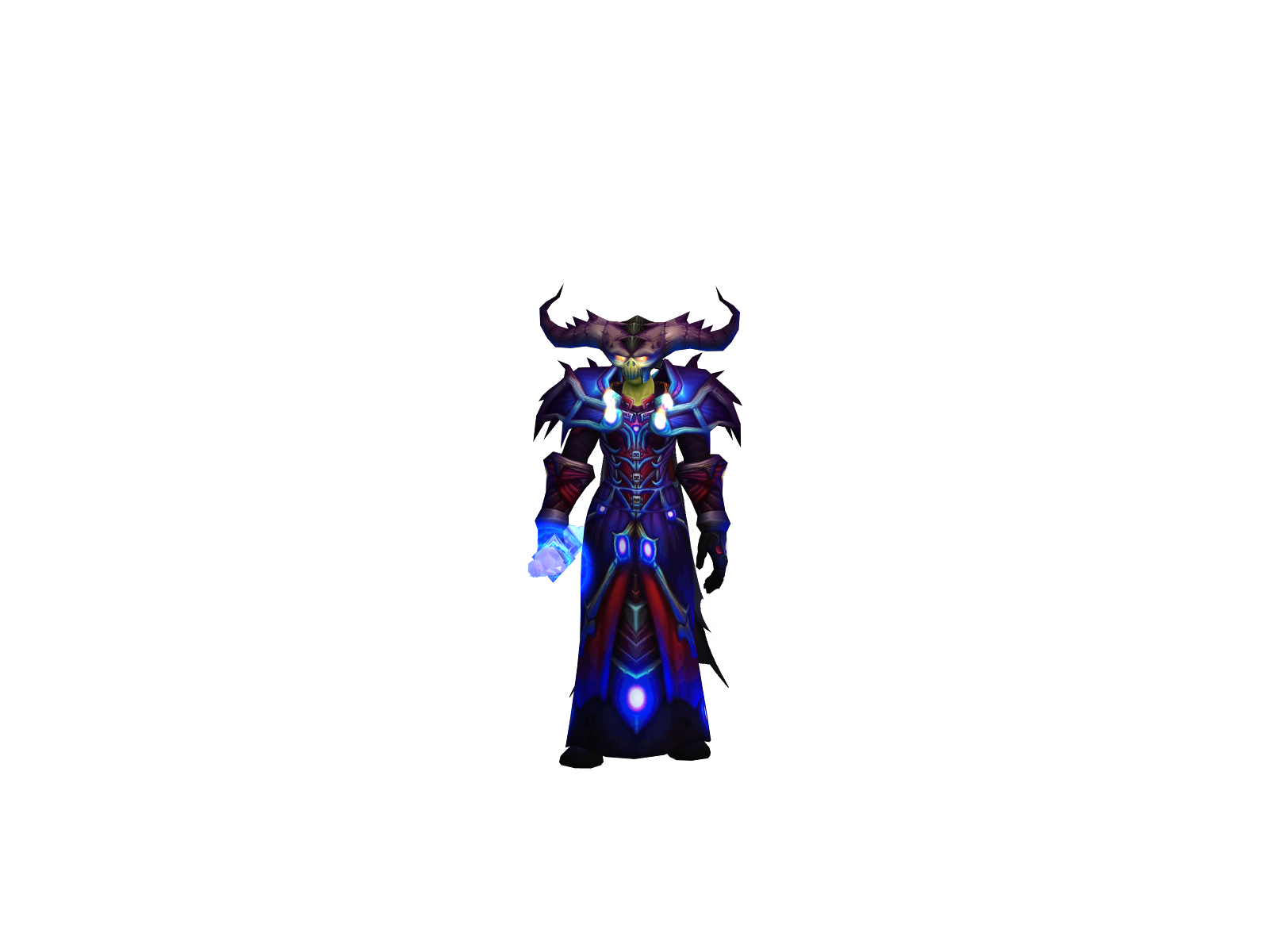 Wtching 3D character render
