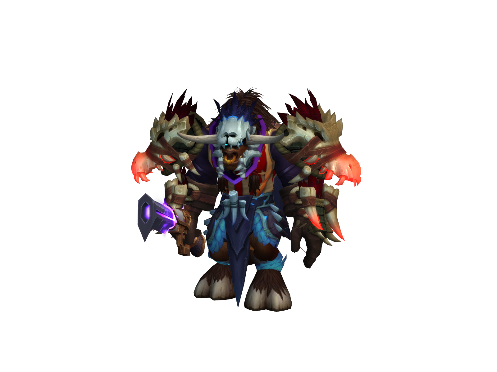 Thinek 3D character render