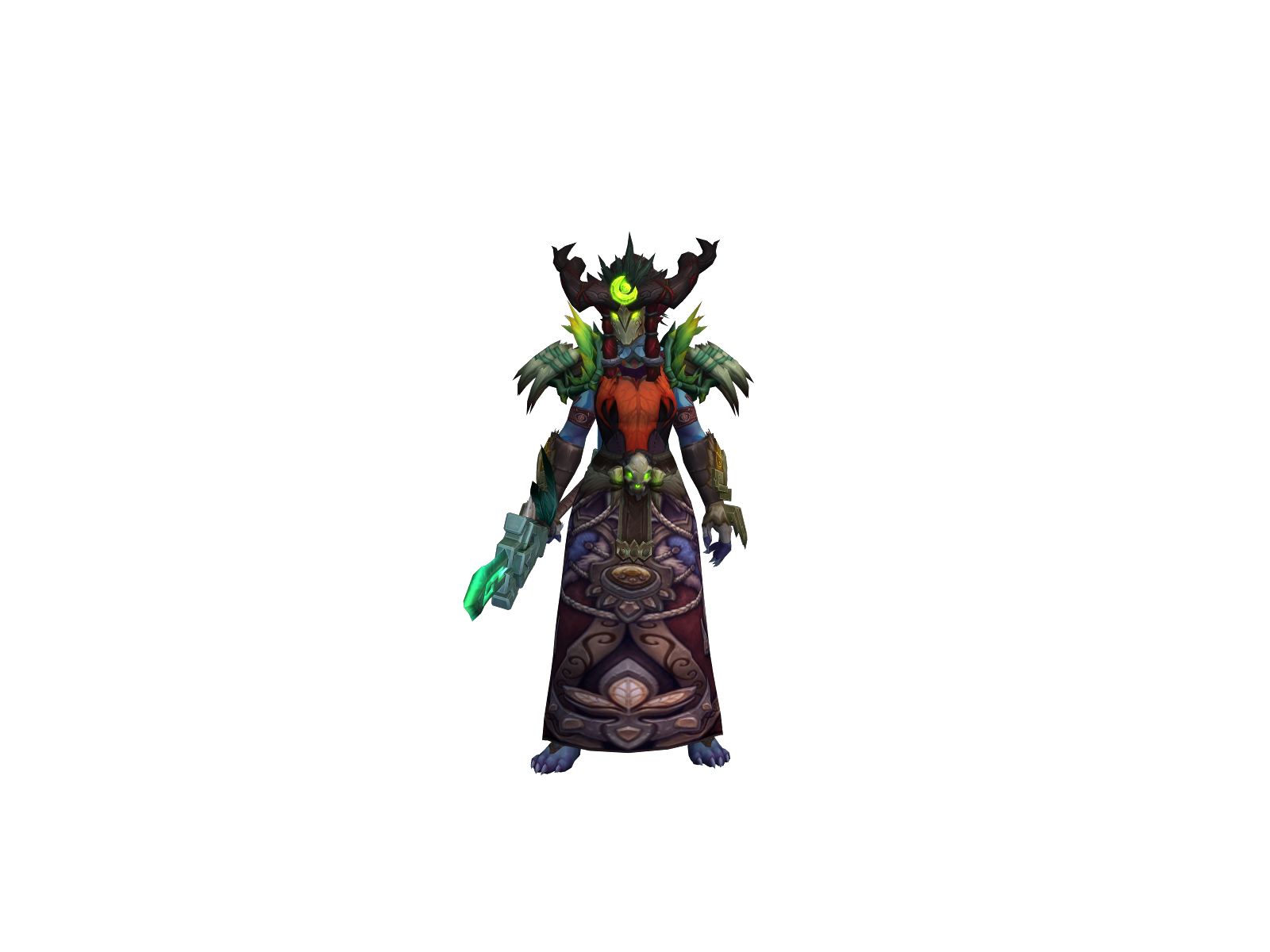 Seldaa 3D character render